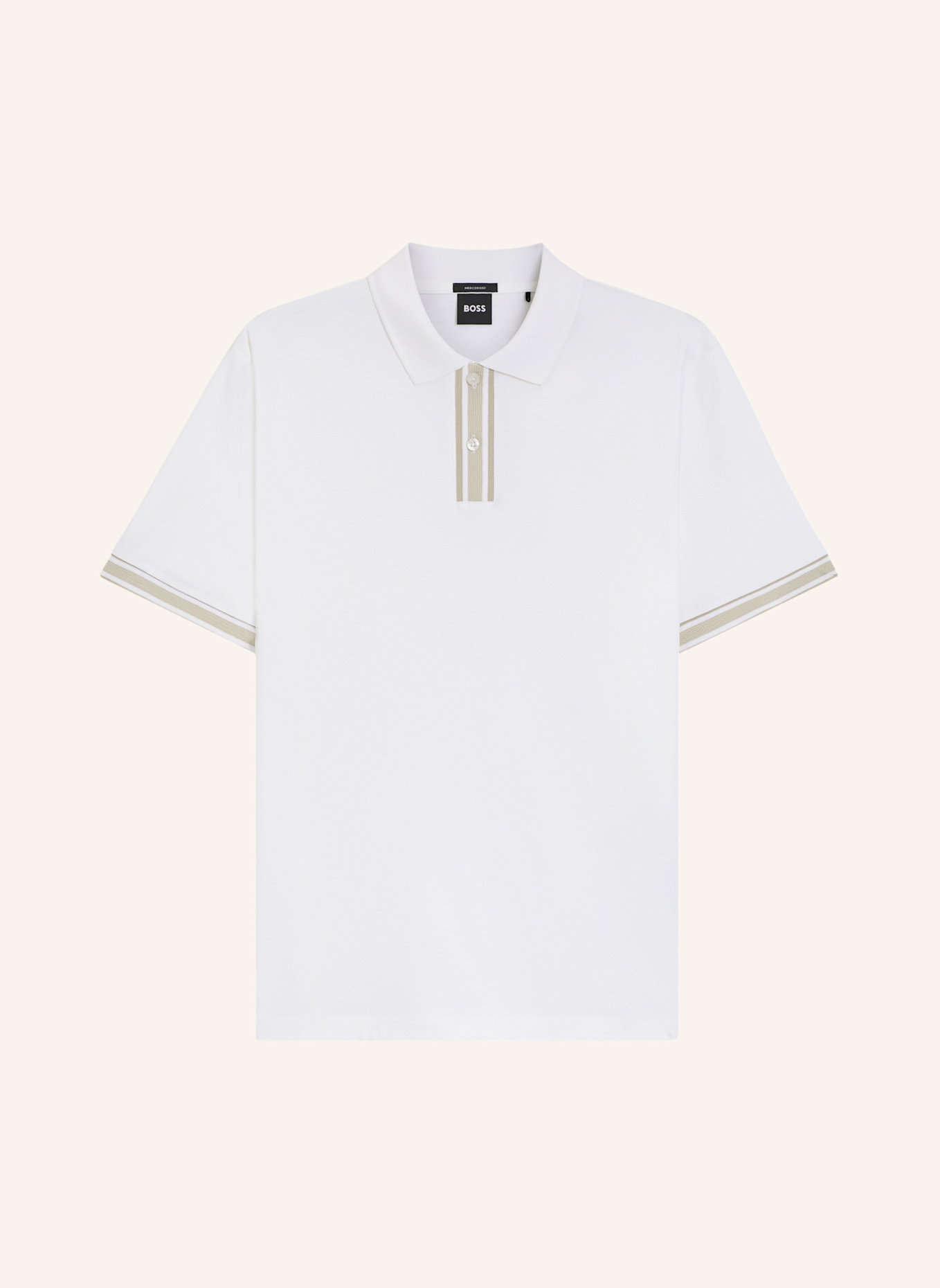 BOSS Poloshirt H-PARLAY 238 Regular Fit: WEISS