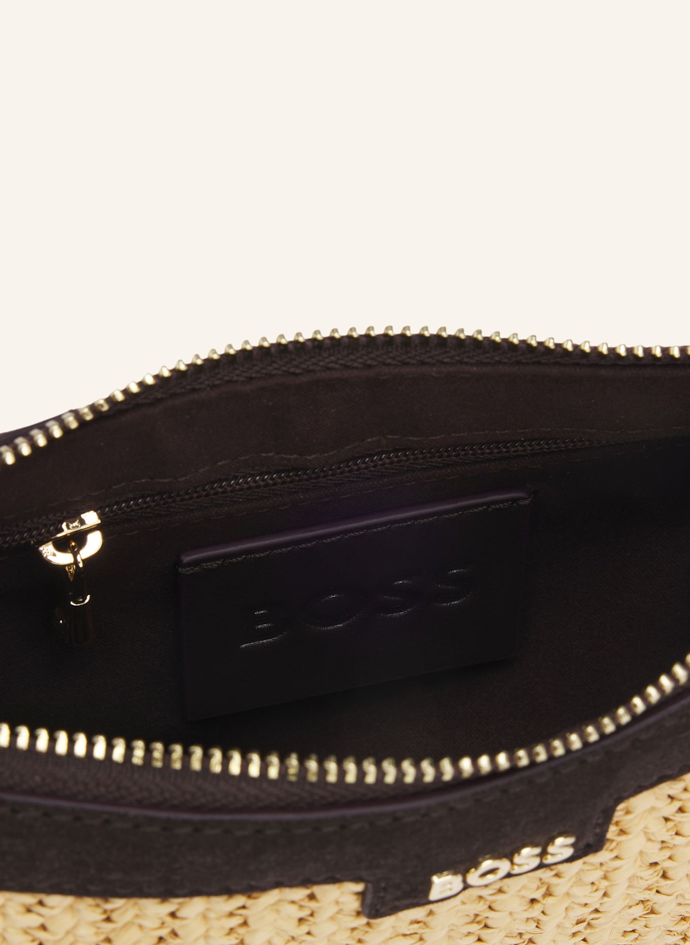 BOSS Umhängetasche NUMAH SM HOBO RF: BEIGE