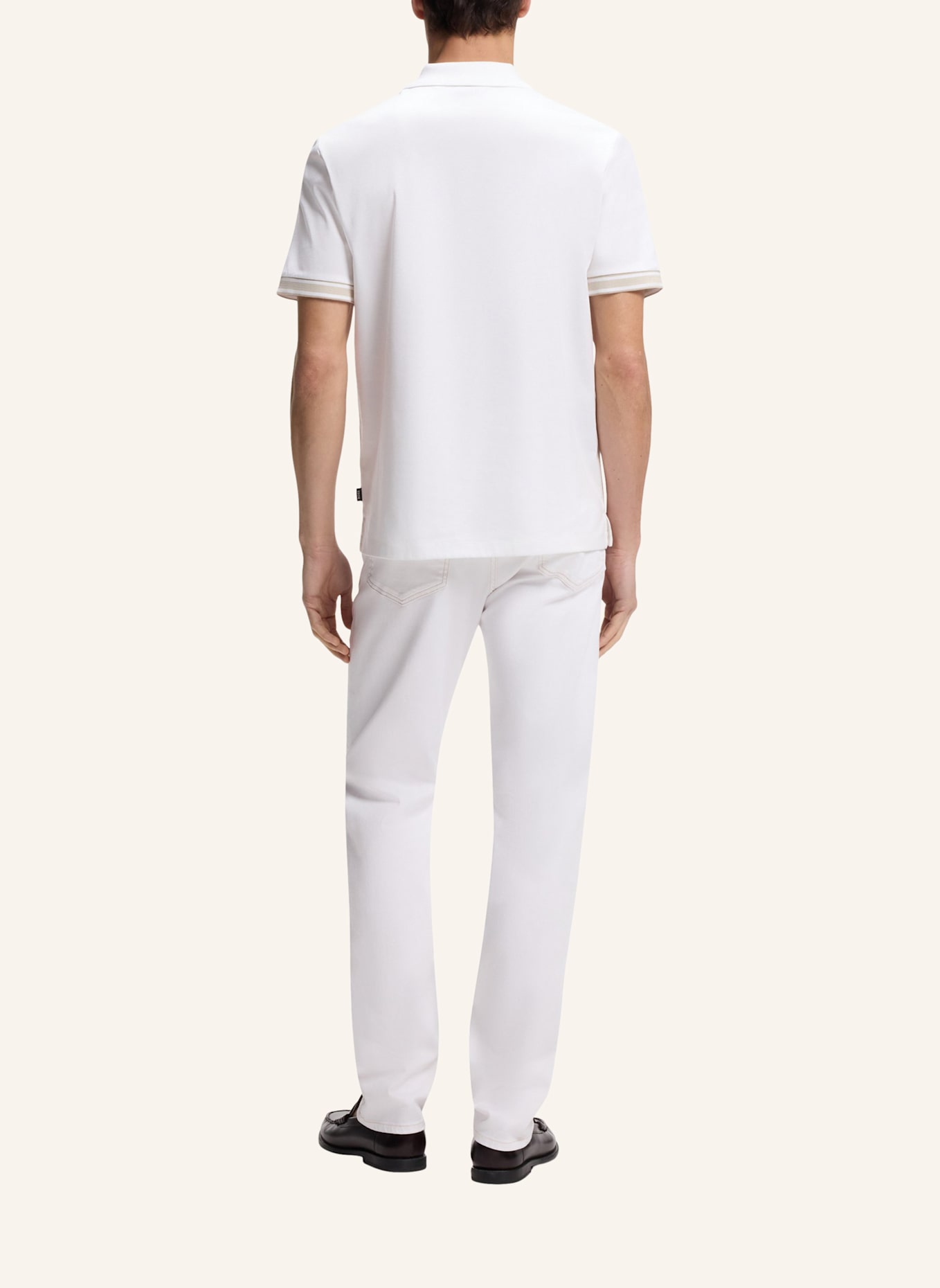 BOSS Poloshirt H-PARLAY 238 Regular Fit: WEISS