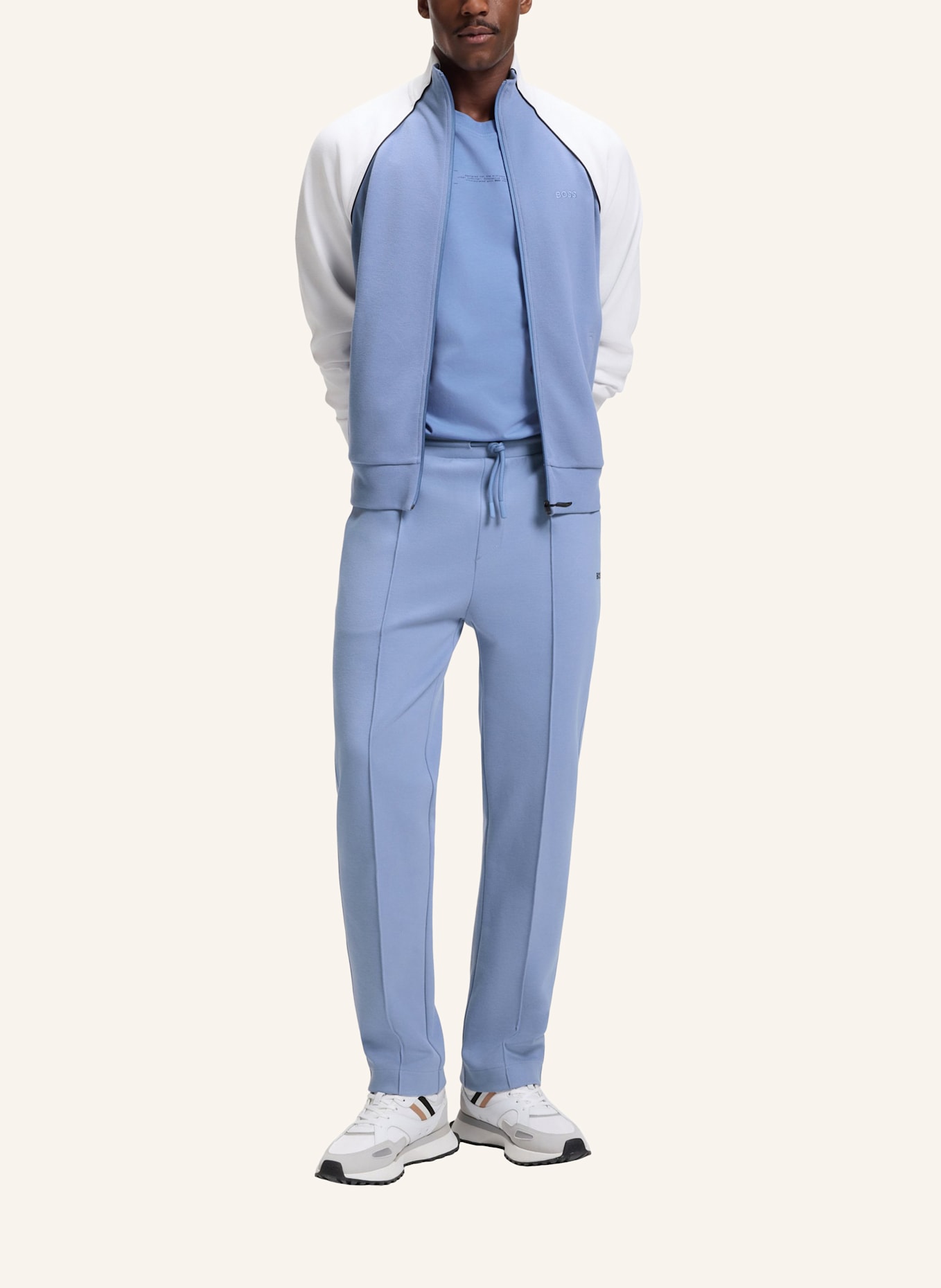 BOSS Casual Hose JT_MEMBER HURLEY Regular Fit: HELLBLAU