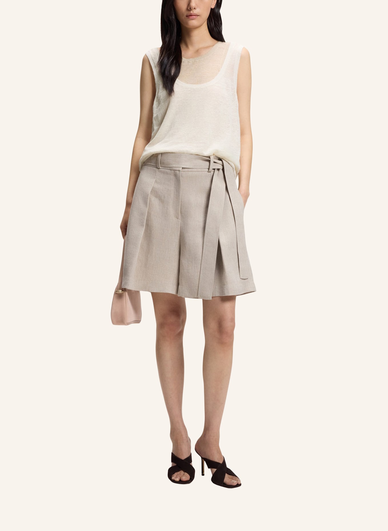 BOSS Casual Top FIRASOLEX: WEISS