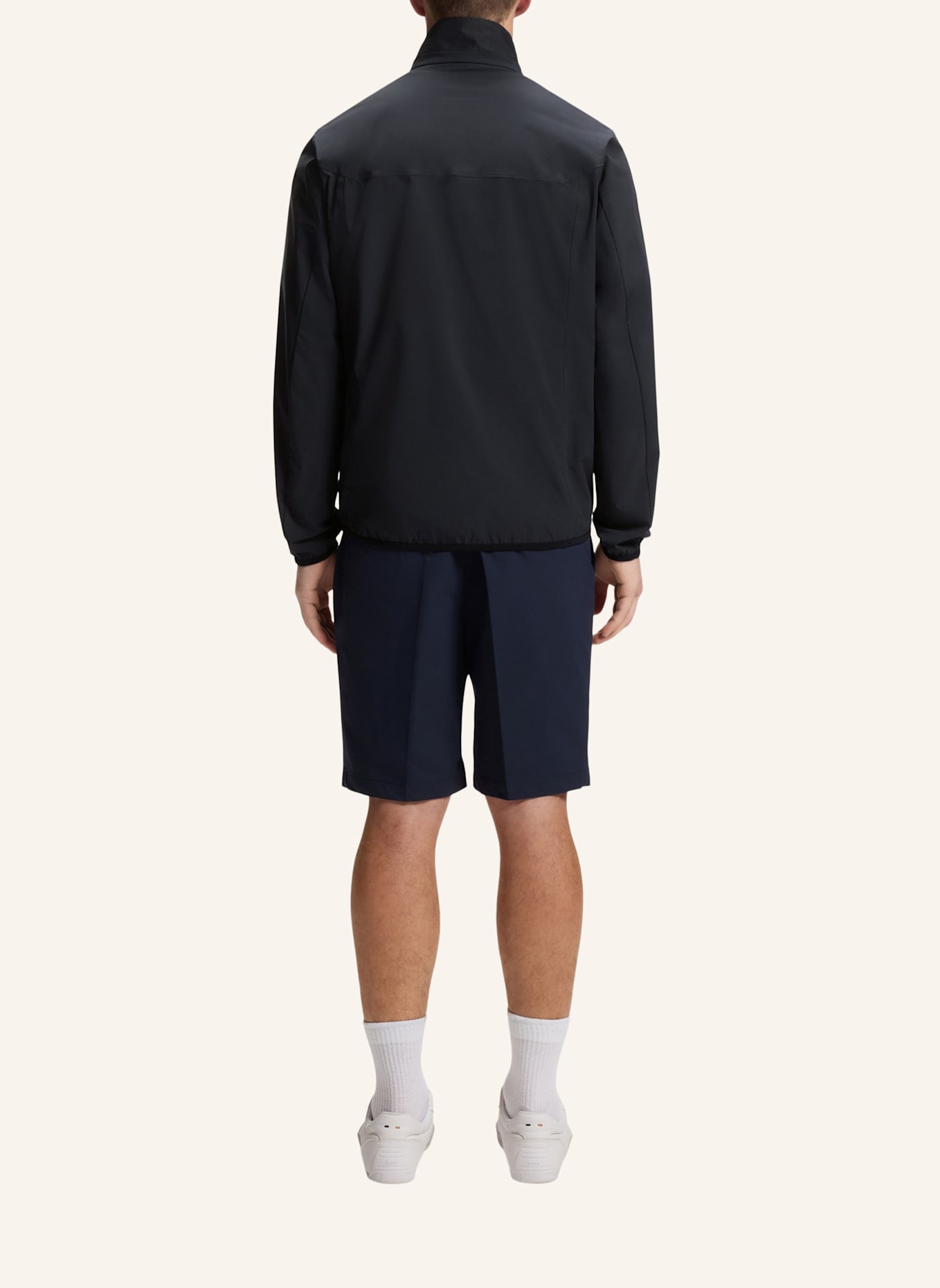 BOSS Casual Jacke OW_GOC BIRDIE Regular Fit: DUNKELBLAU