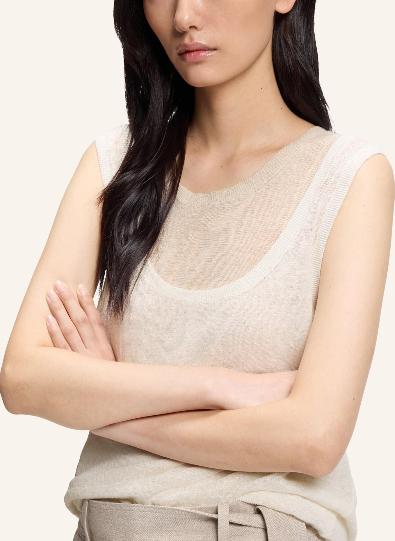 BOSS Casual Top FIRASOLEX: WEISS