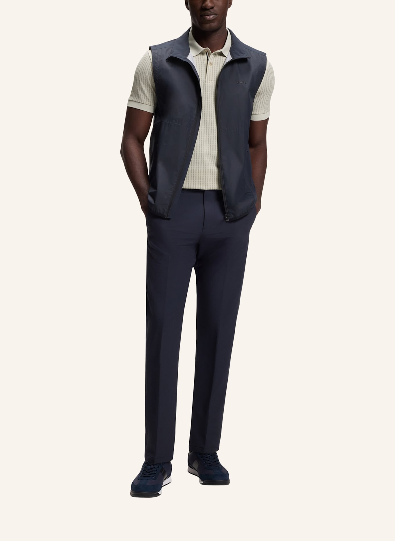 BOSS Poloshirt PL_GOC BIRDIE 3 Regular Fit: BEIGE