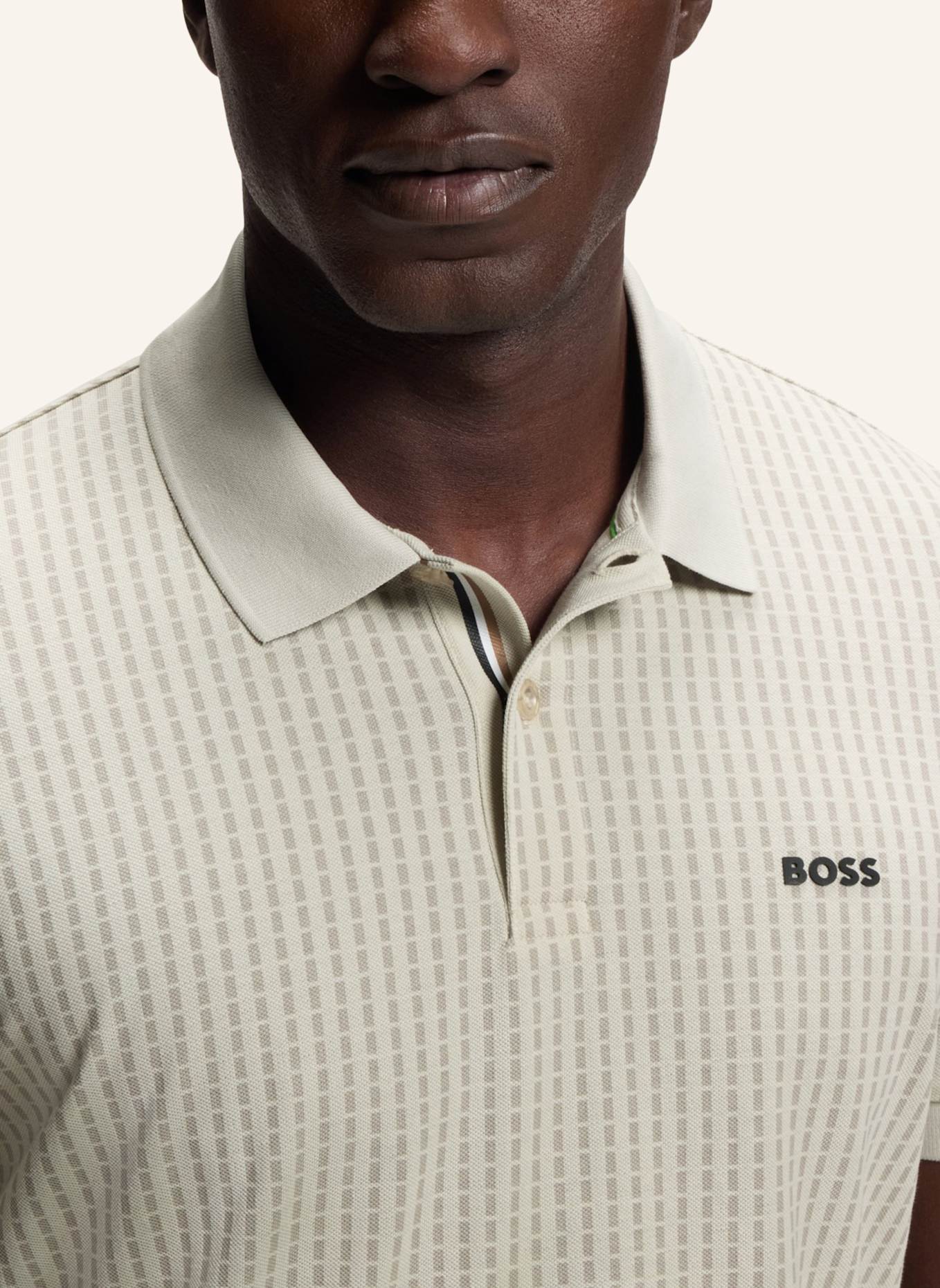 BOSS Poloshirt PL_GOC BIRDIE 3 Regular Fit: BEIGE