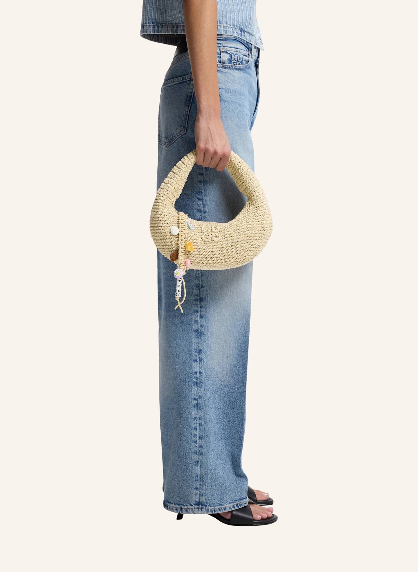 HUGO Umhängetasche ZEYA_HANDBAG: WEISS