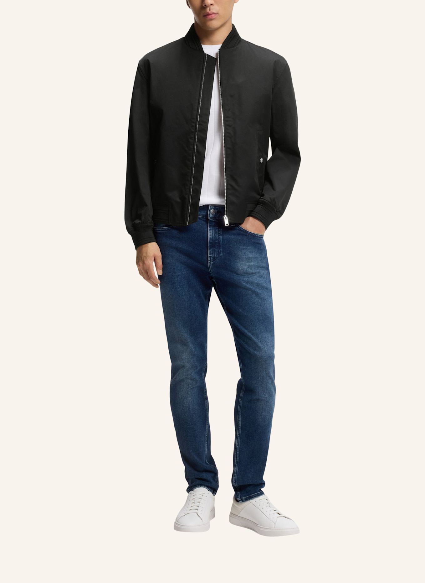 BOSS Casual Jacke H-COMBER-262: SCHWARZ