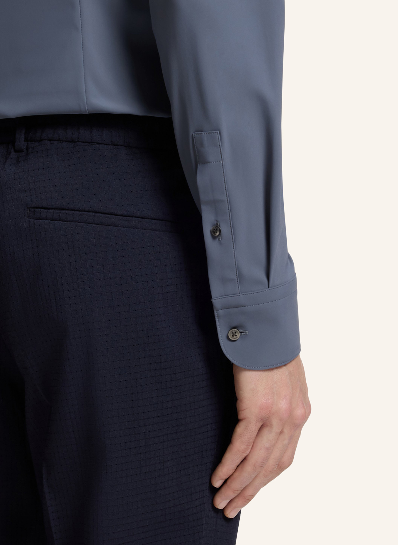 BOSS Business Hemd P-HANK-S-K-261 Slim Fit: HELLBLAU