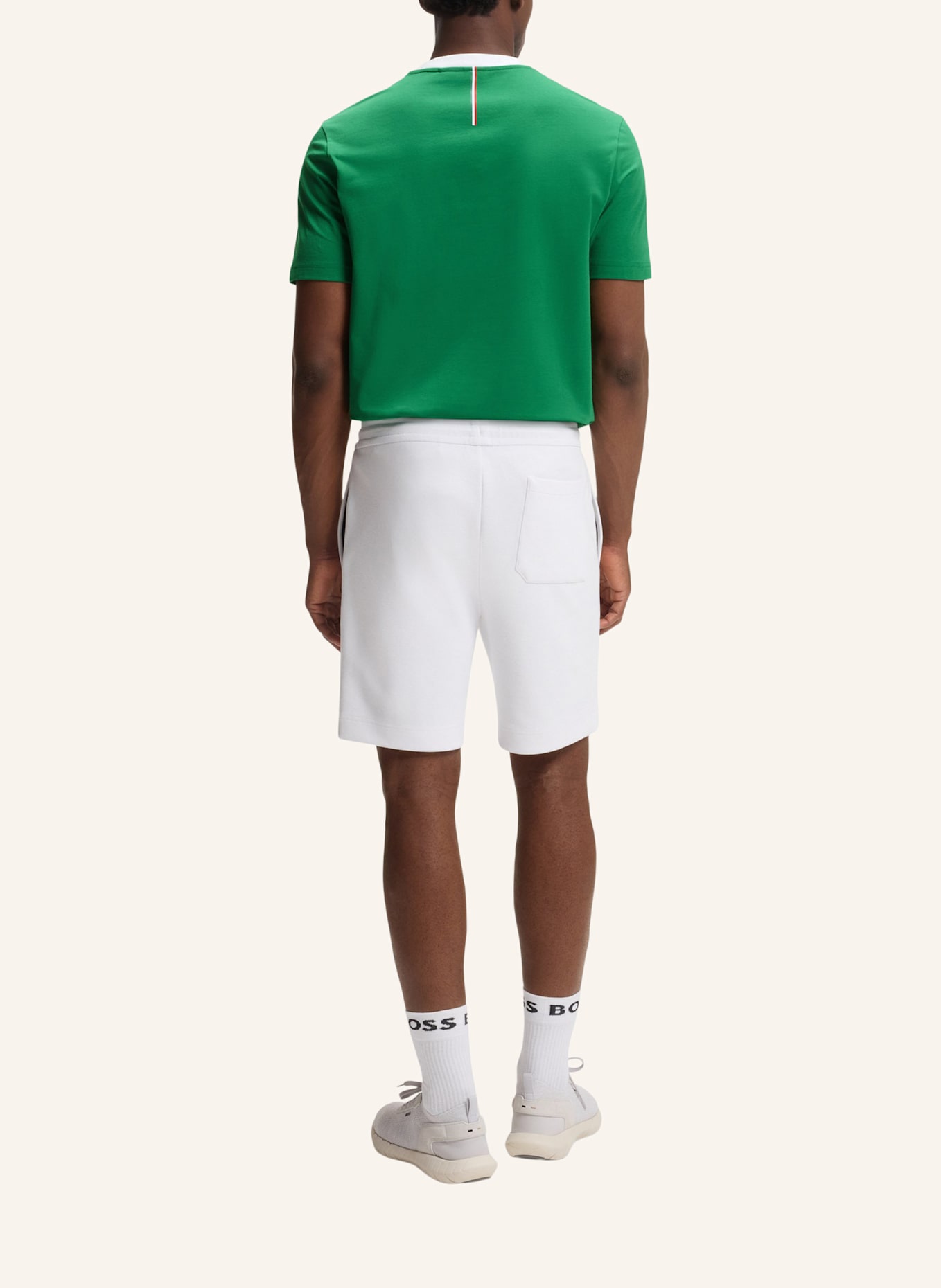 BOSS T-Shirt TS_BB BC LUX TEE Regular Fit: GRÜN