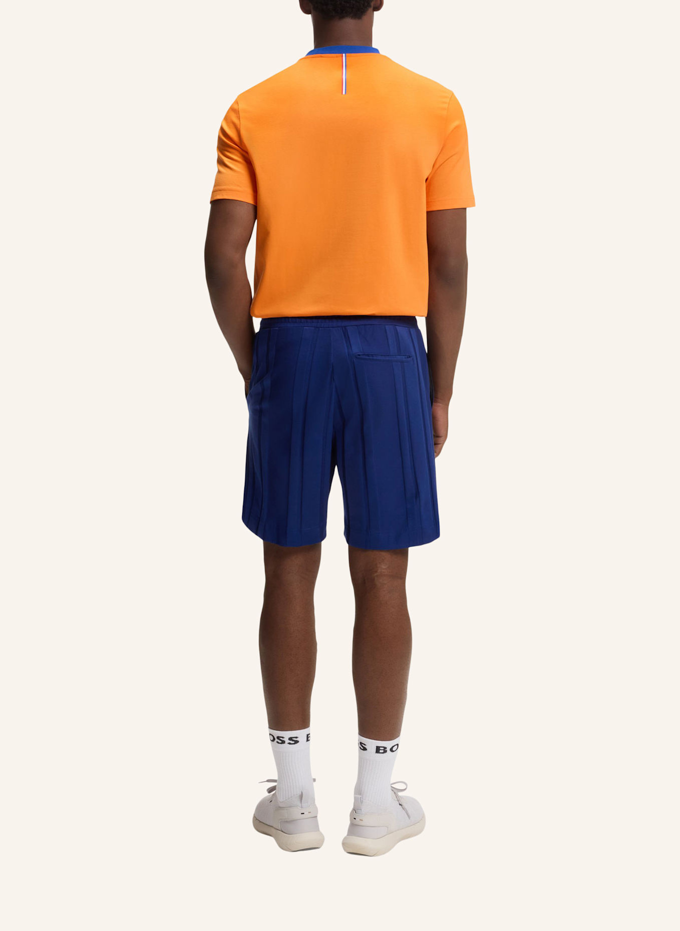 BOSS T-Shirt TS_BB BC LUX TEE Regular Fit: ORANGE
