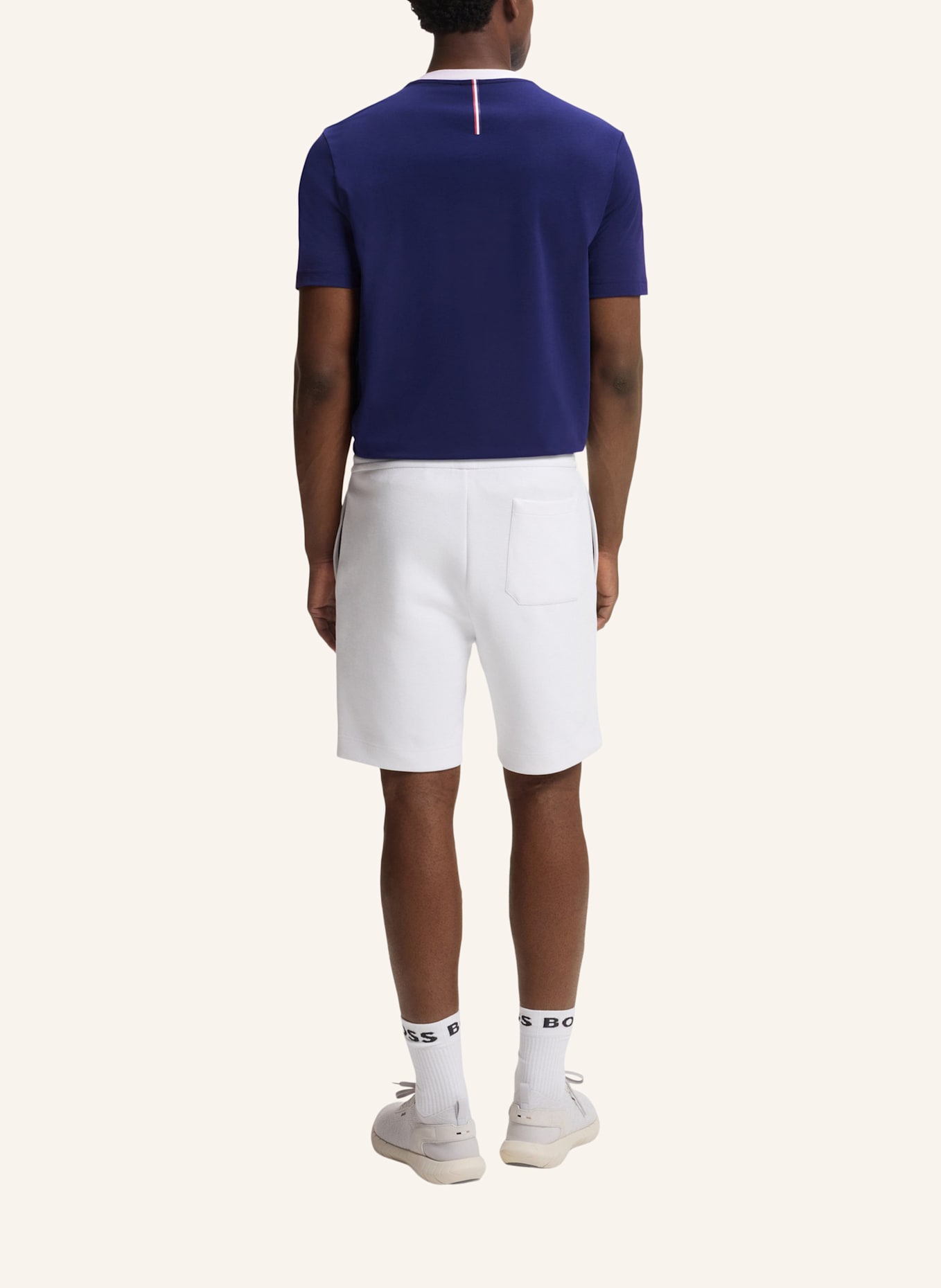 BOSS T-Shirt TS_BB BC LUX TEE Regular Fit: BLAU