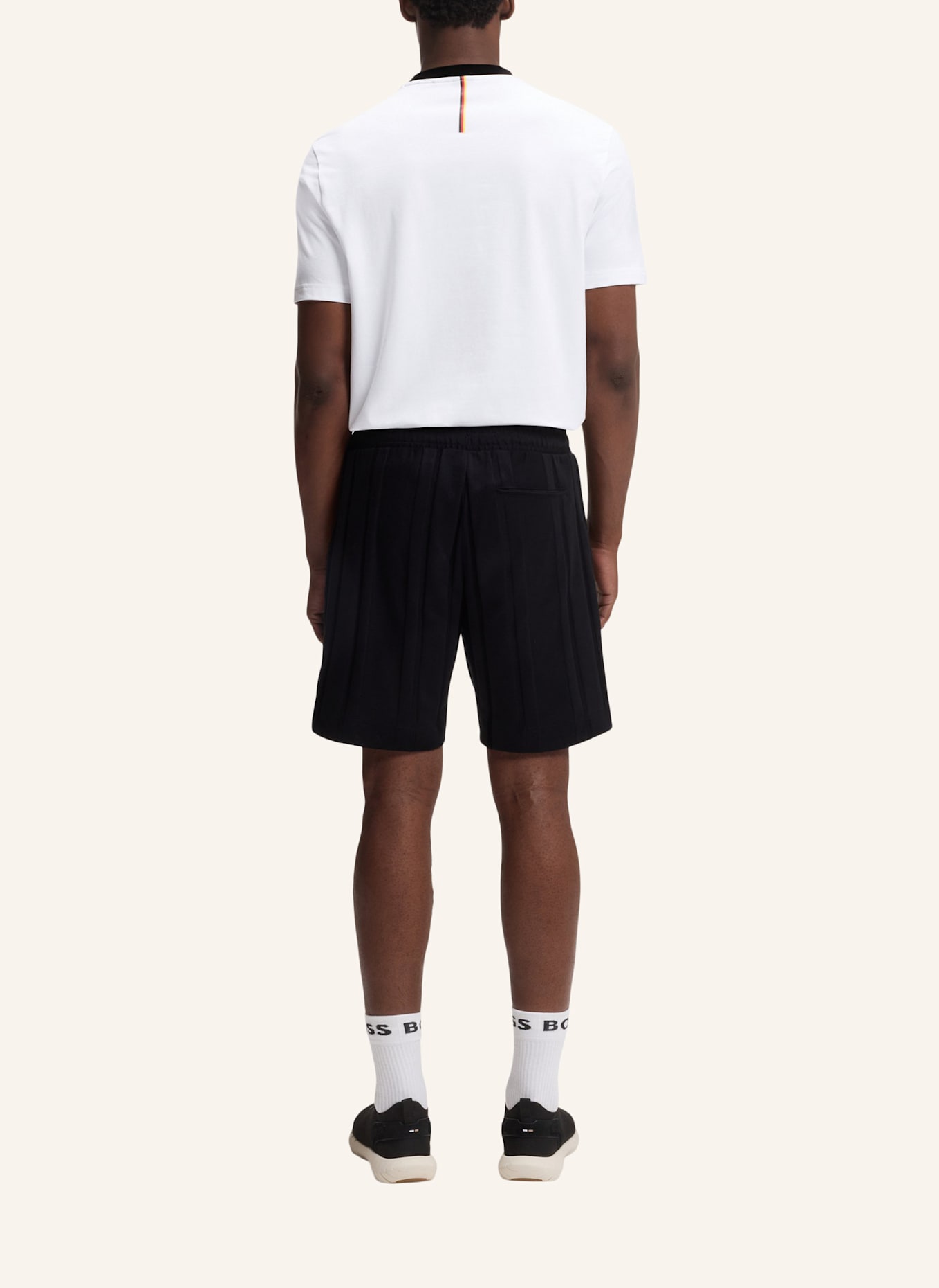 BOSS T-Shirt TS_BB BC LUX TEE Regular Fit: WEISS