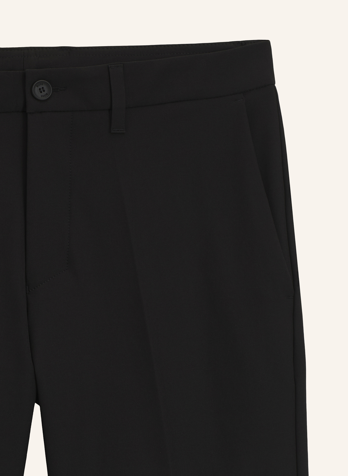 BOSS Short S_COMMUTER_10.5 INCH Slim Fit: SCHWARZ