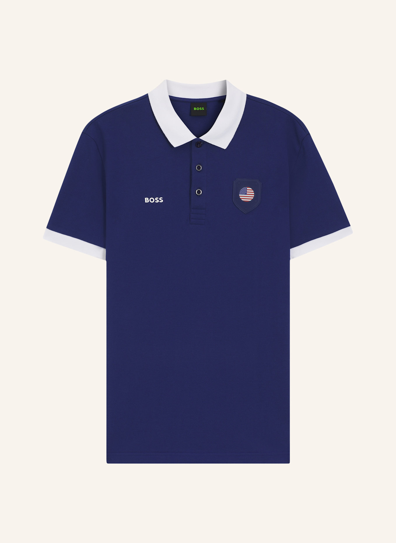 BOSS Poloshirt PL_BB BC LUX PADDY Regular Fit: BLAU