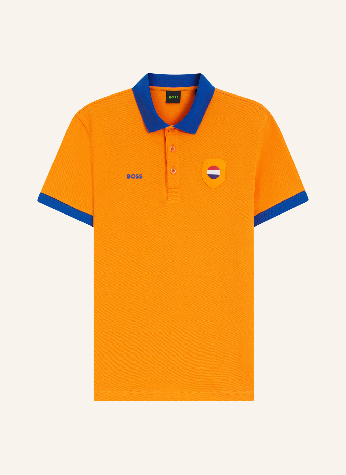 BOSS Poloshirt PL_BB BC LUX PADDY Regular Fit: ORANGE