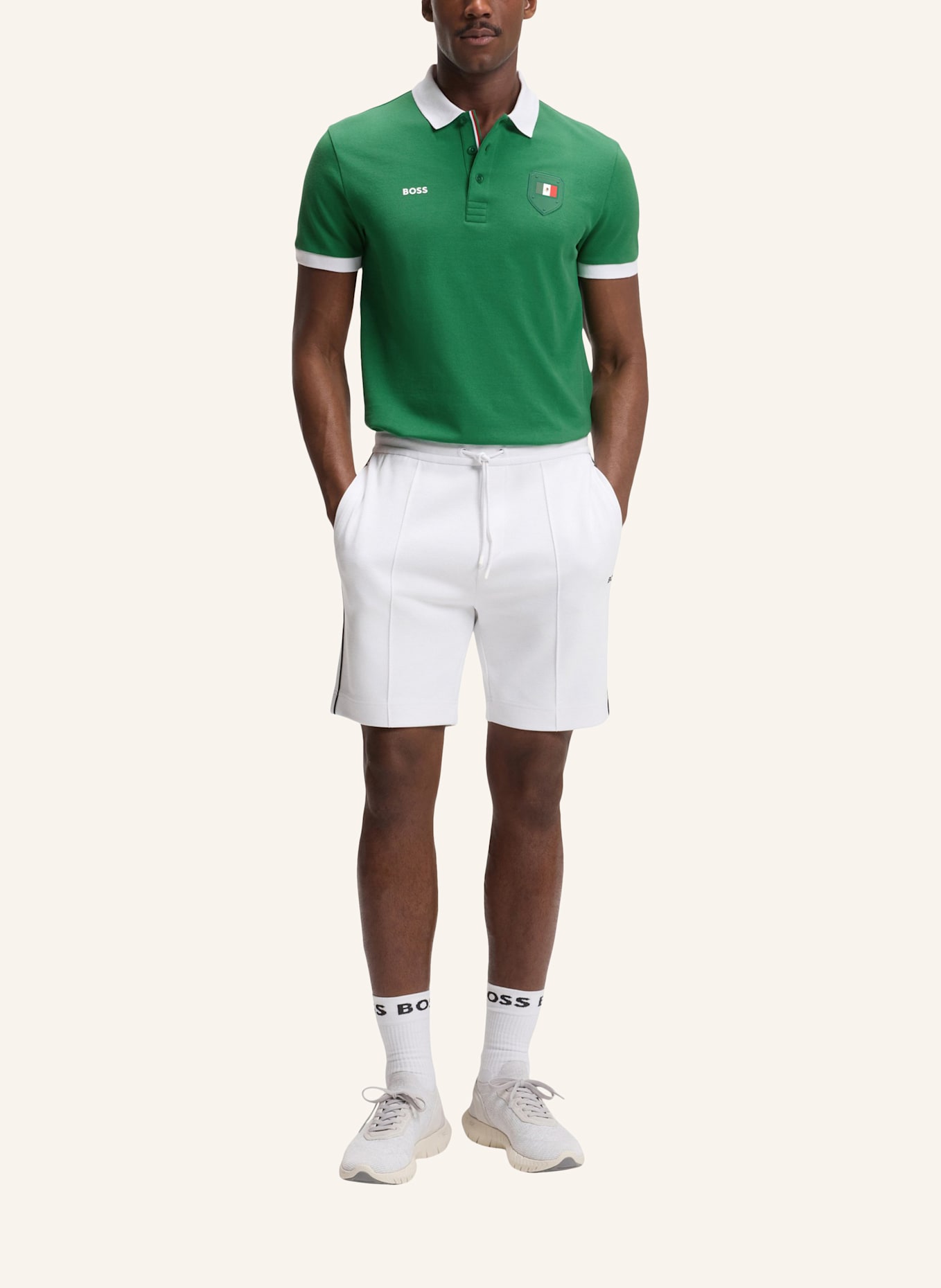 BOSS Poloshirt PL_BB BC LUX PADDY Regular Fit: GRÜN