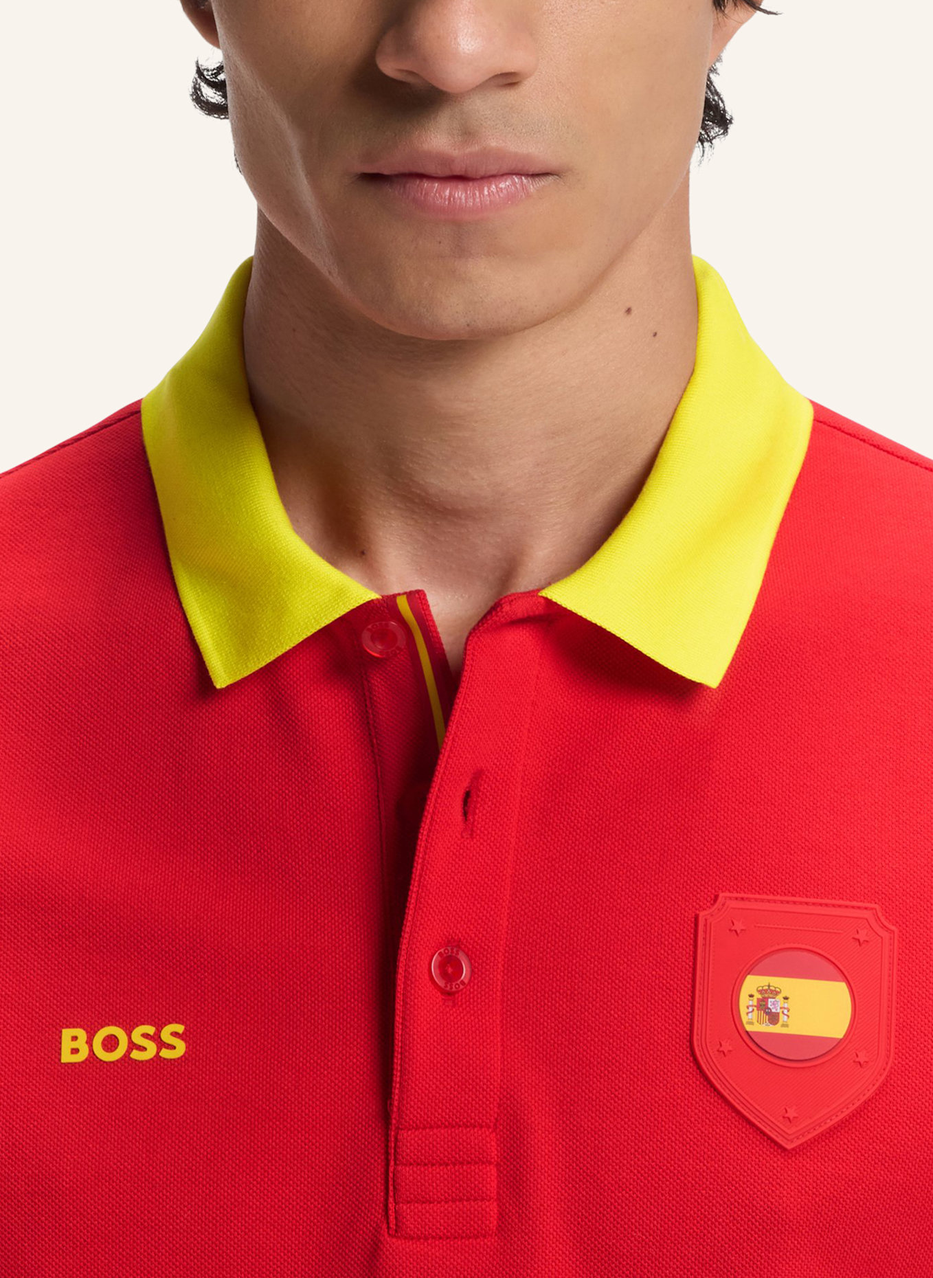 BOSS Poloshirt PL_BB BC LUX PADDY Regular Fit: DUNKELROT