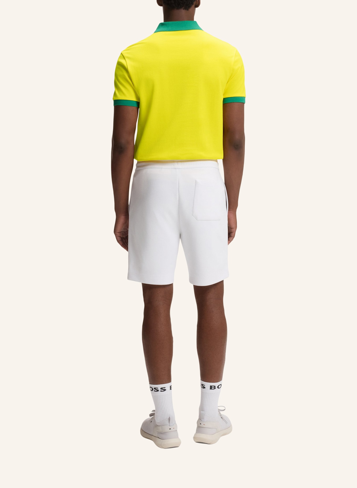 BOSS Poloshirt PL_BB BC LUX PADDY Regular Fit: HELLGELB