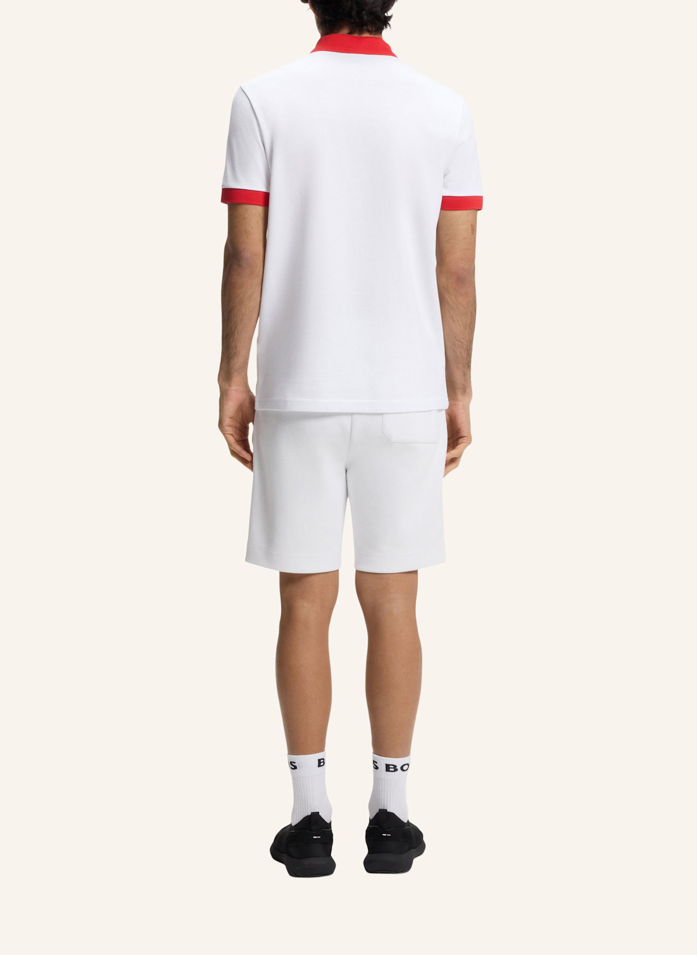 BOSS Poloshirt PL_BB BC LUX PADDY Regular Fit: WEISS