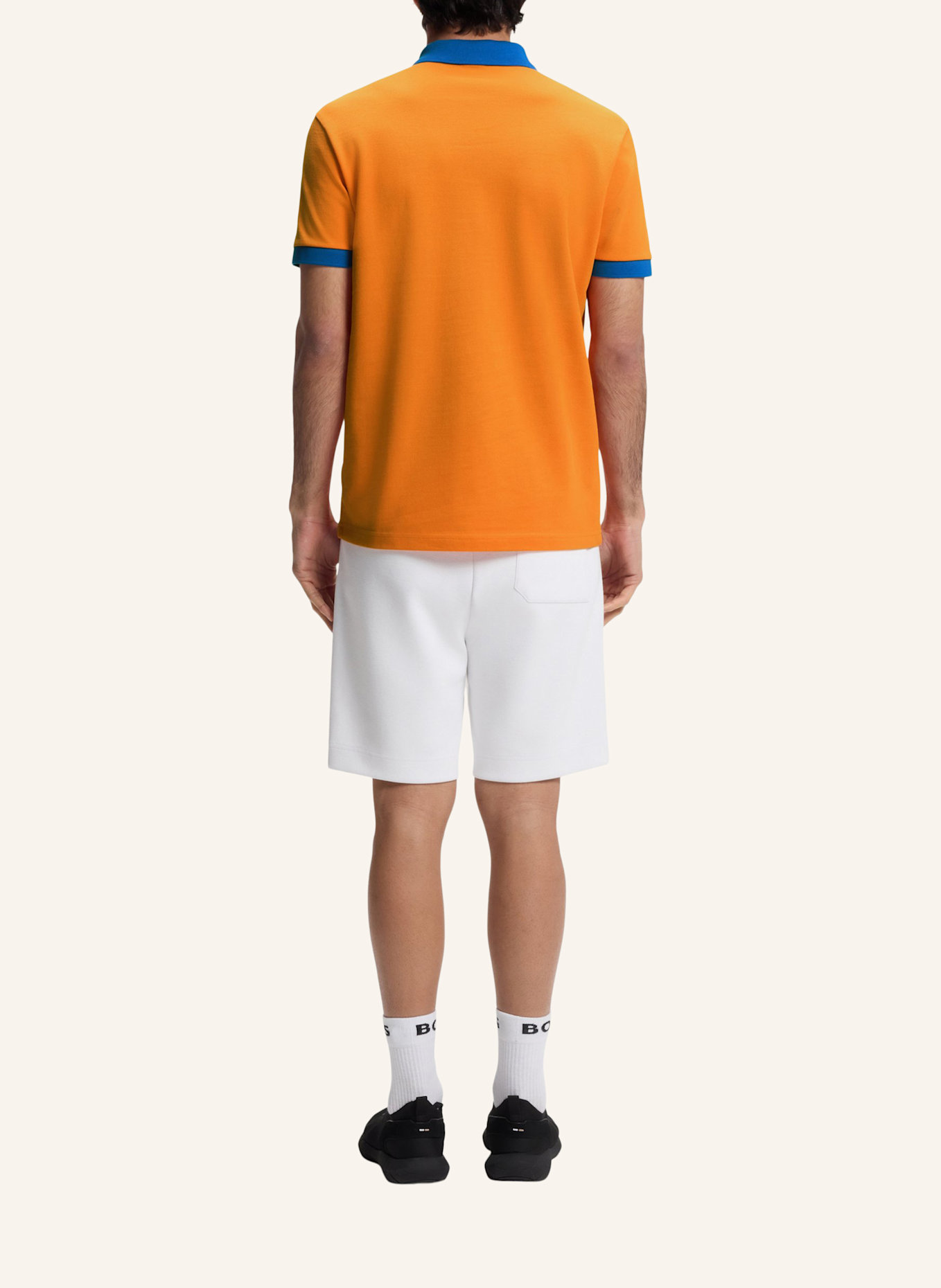 BOSS Poloshirt PL_BB BC LUX PADDY Regular Fit: ORANGE