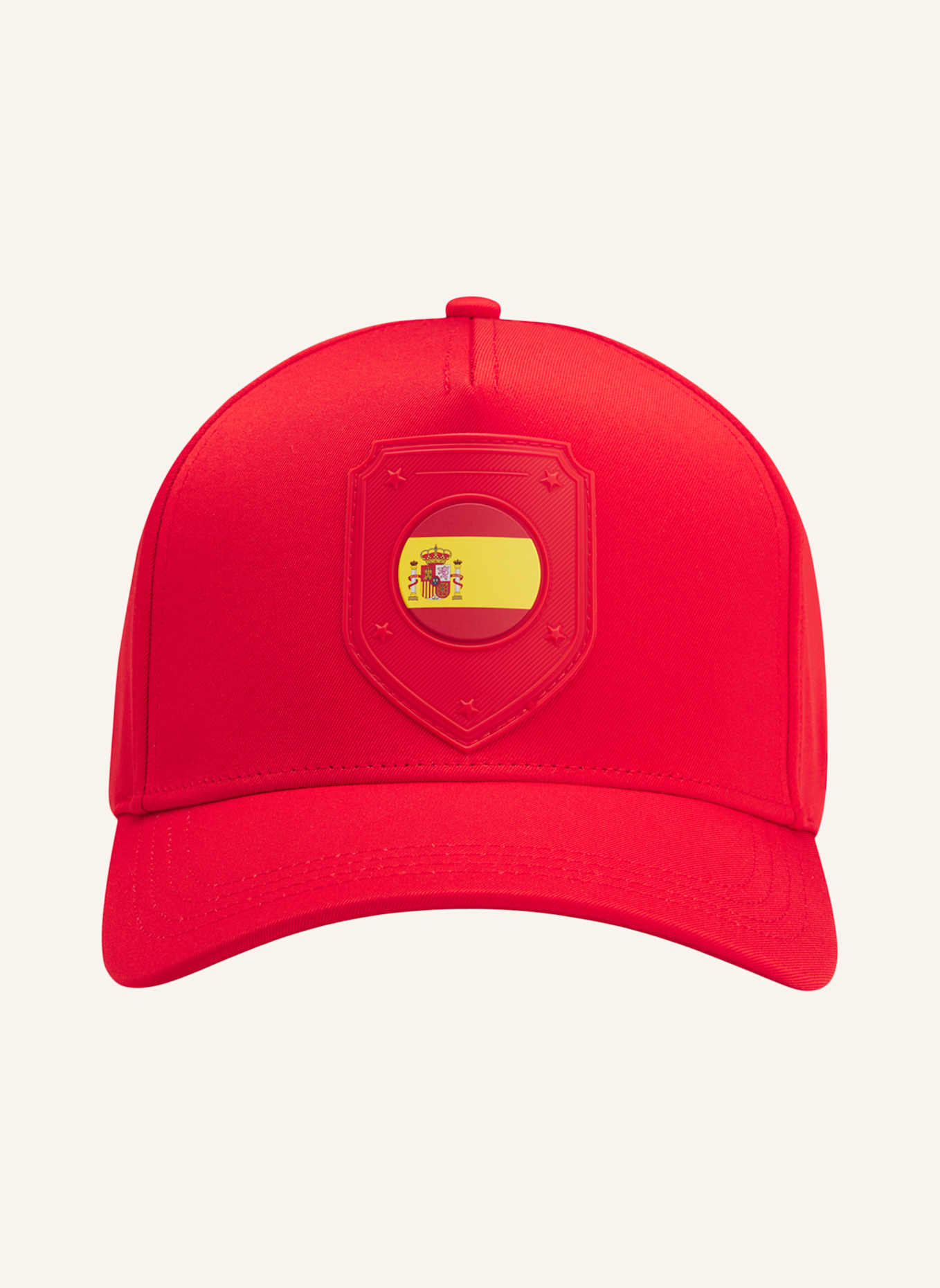 BOSS Gewebte Cap POULIN-BC D'LUX-FLAG: ROT