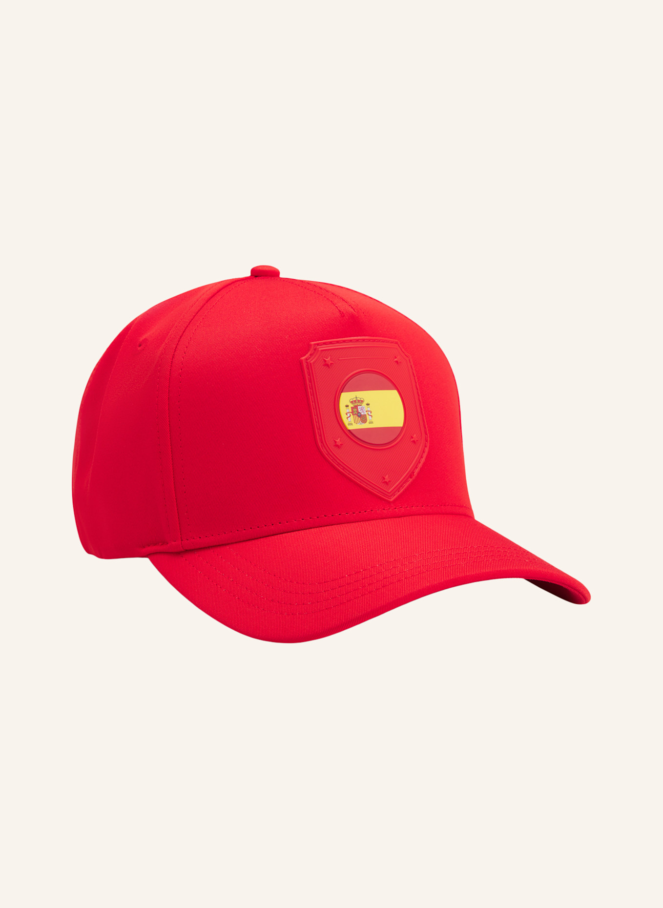 BOSS Gewebte Cap POULIN-BC D'LUX-FLAG: ROT