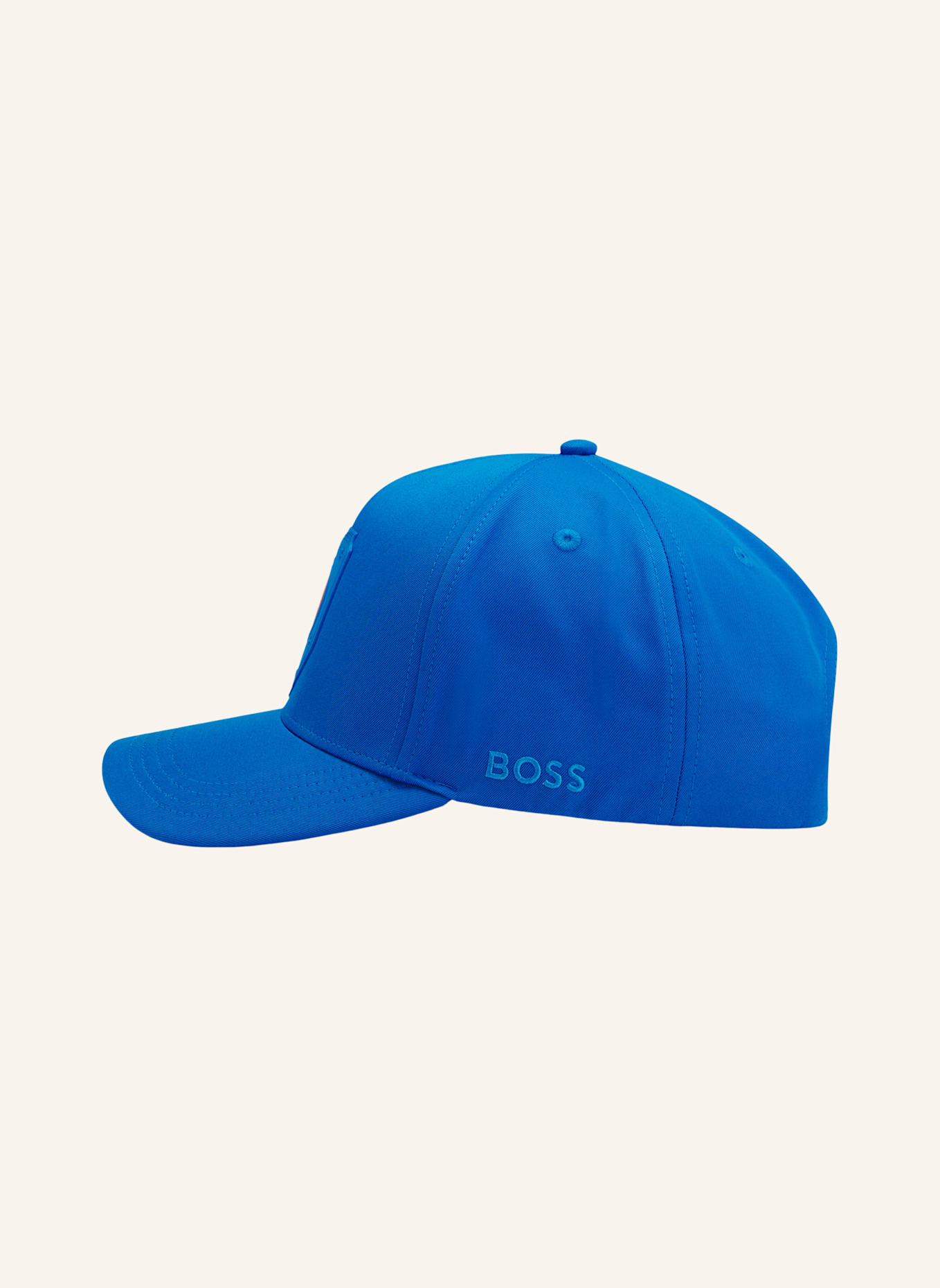 BOSS Gewebte Cap POULIN-BC D'LUX-FLAG: BLAU