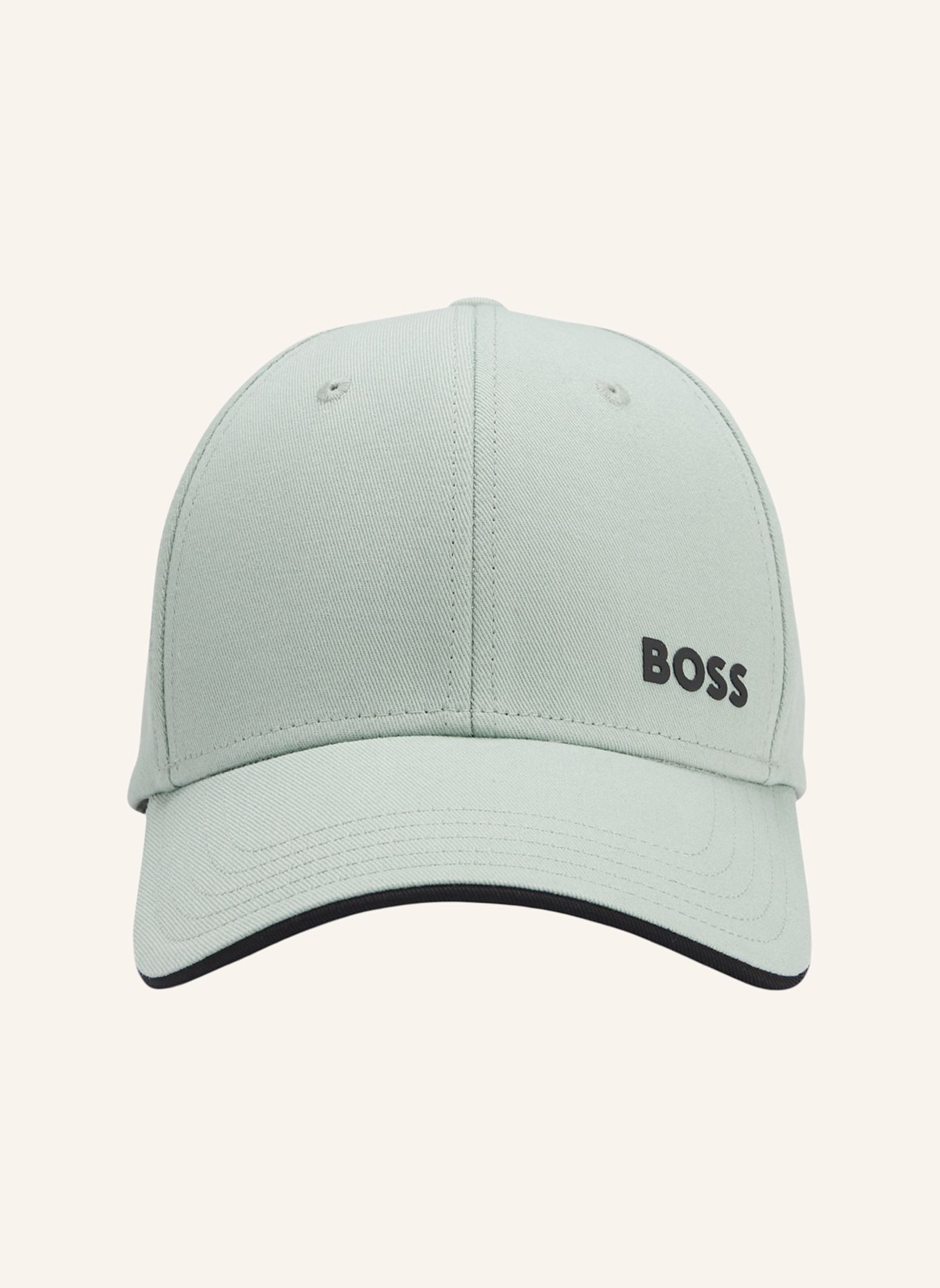 BOSS Gewebte Cap CAP-BOLD: GRÜN