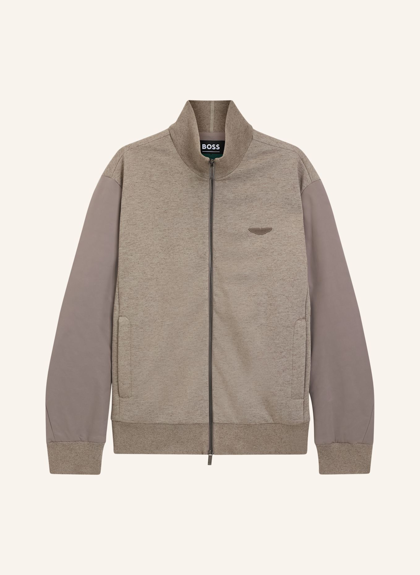 BOSS Sweatshirt C-SHEPHERD 242_AM Regular Fit: TAUPE