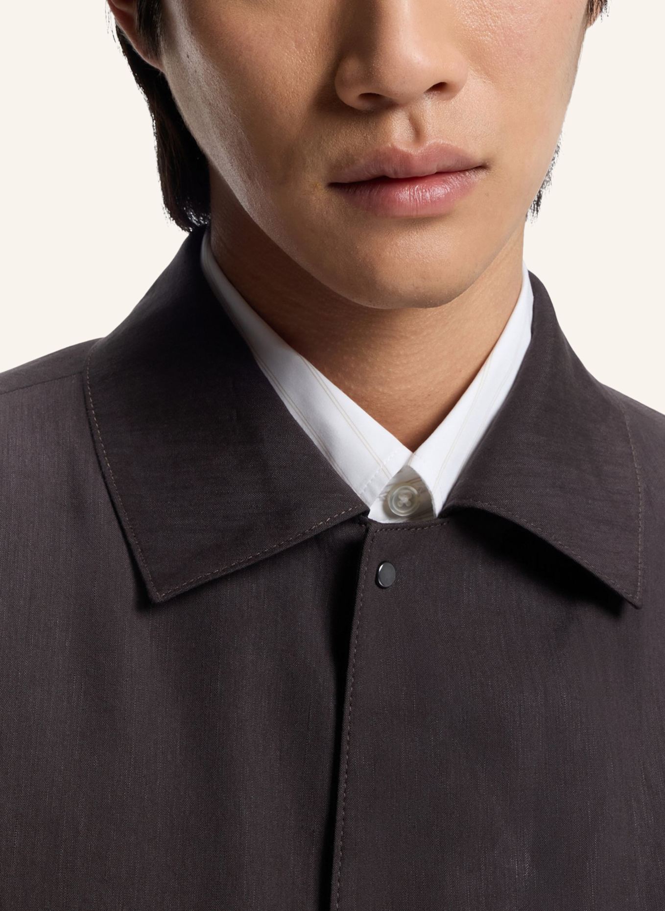 BOSS Blazer P-CARPER-COACH-WG261 Relaxed Fit: DUNKELBRAUN