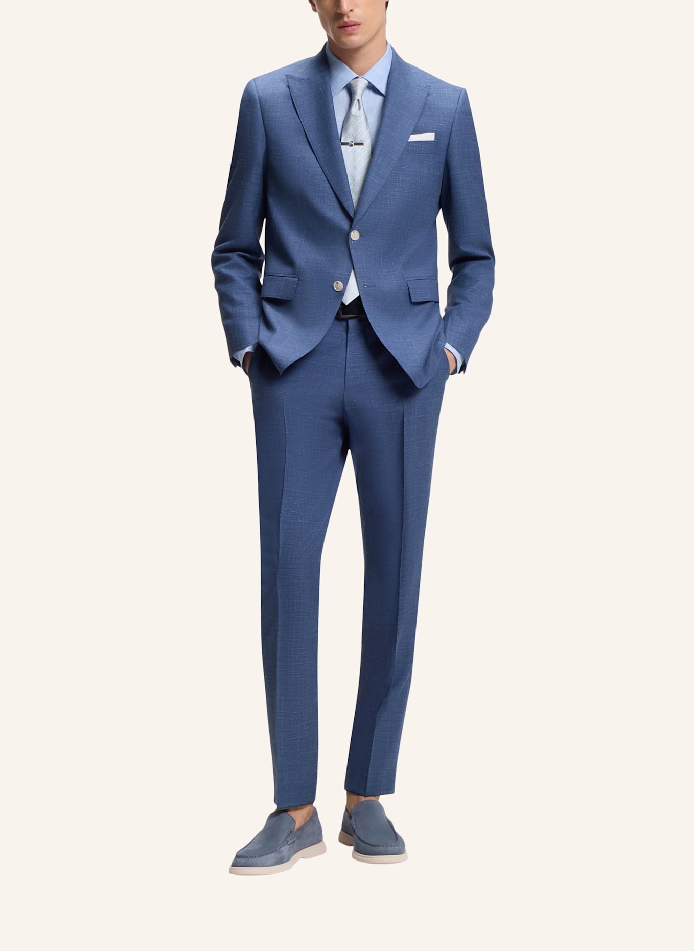 BOSS Slipper SIENNE: HELLBLAU