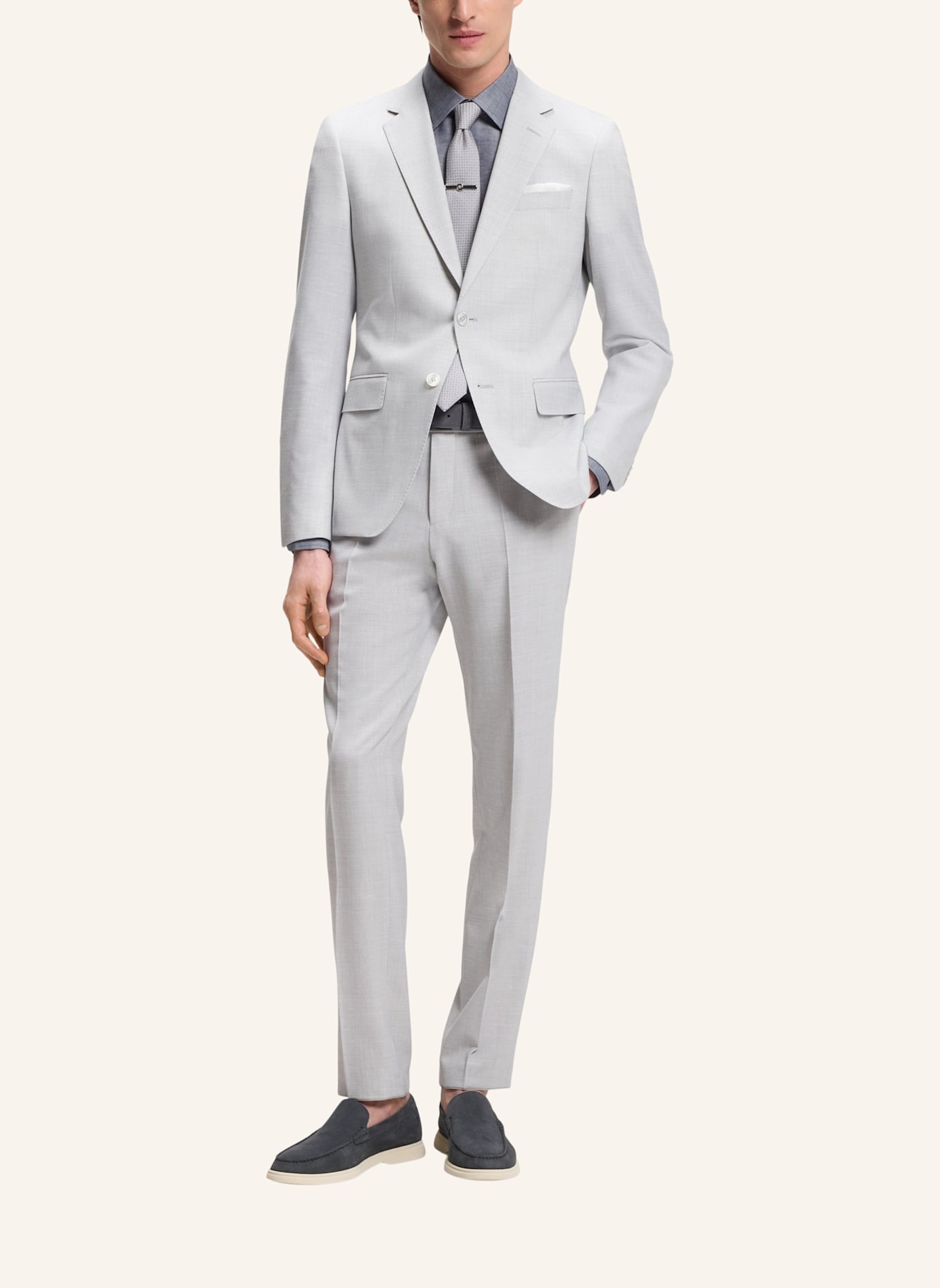 BOSS Slipper SIENNE: DUNKELGRAU