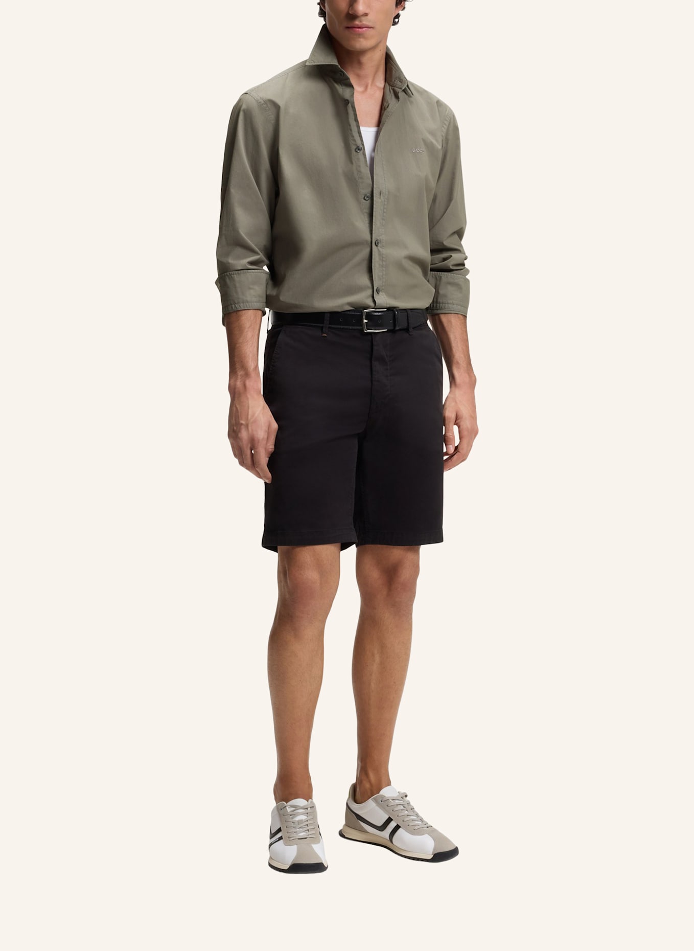 BOSS Hemd RELEGANT Regular Fit: GRAU