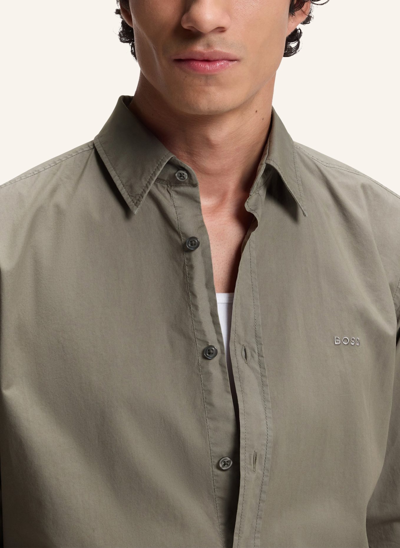 BOSS Hemd RELEGANT Regular Fit: GRAU