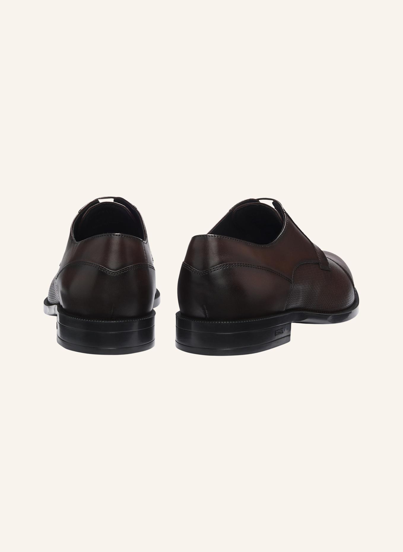 BOSS Business-Schnürschuh TAYIL_DERB_TCBUPF: DUNKELBRAUN