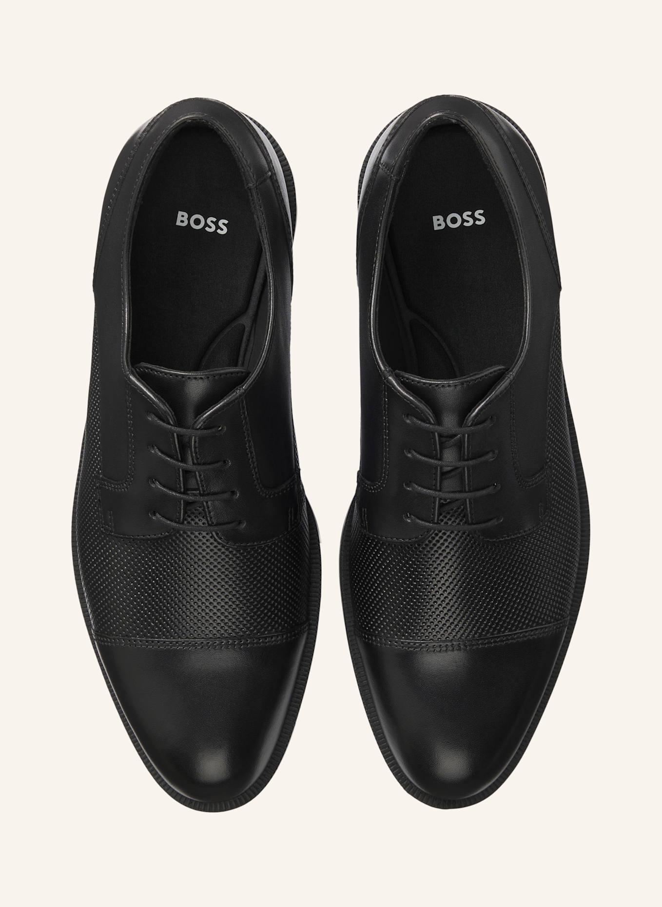 BOSS Business-Schnürschuh TAYIL_DERB_TCBUPF: SCHWARZ