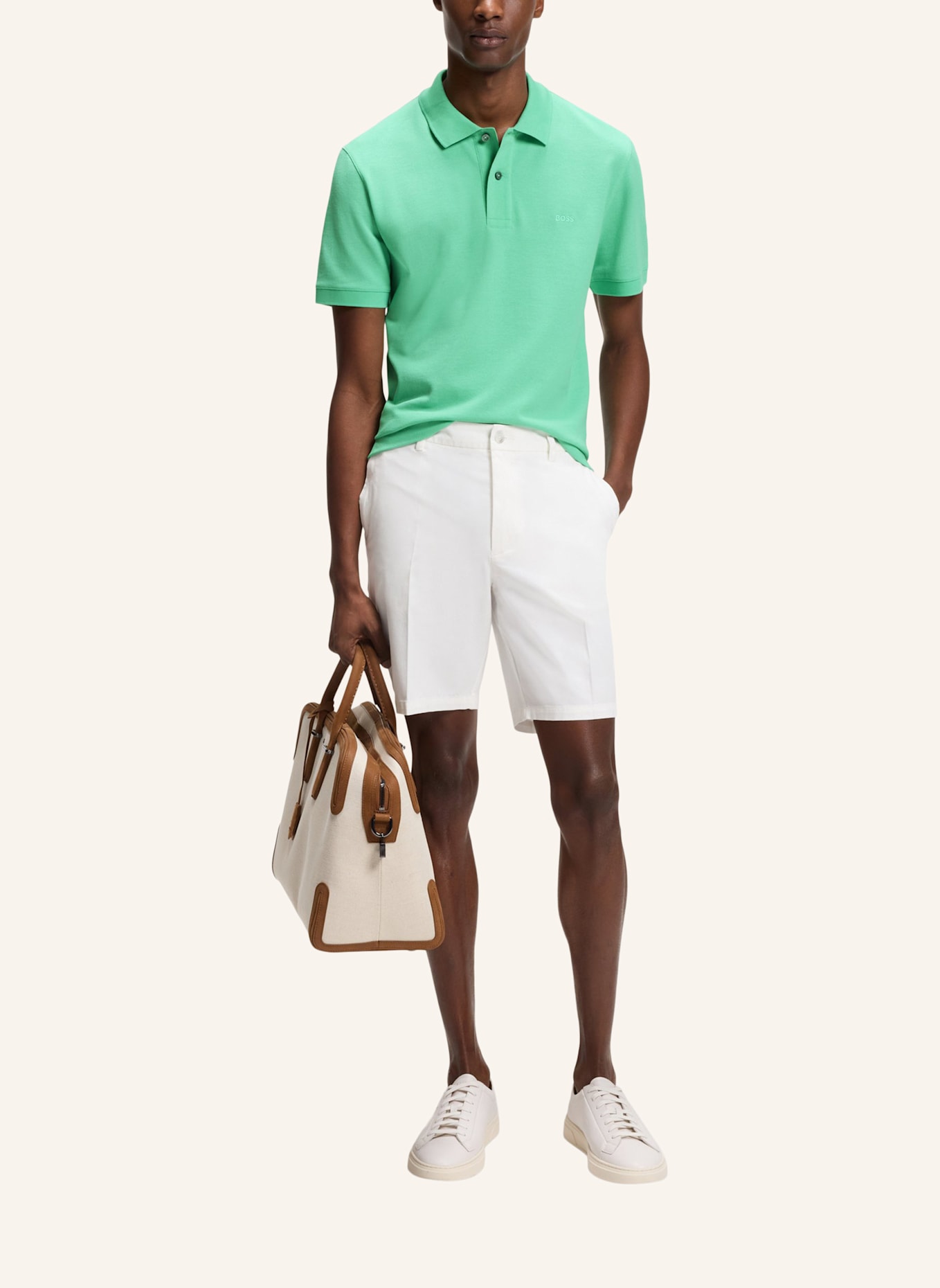 BOSS Poloshirt PALLAS Regular Fit: MINT