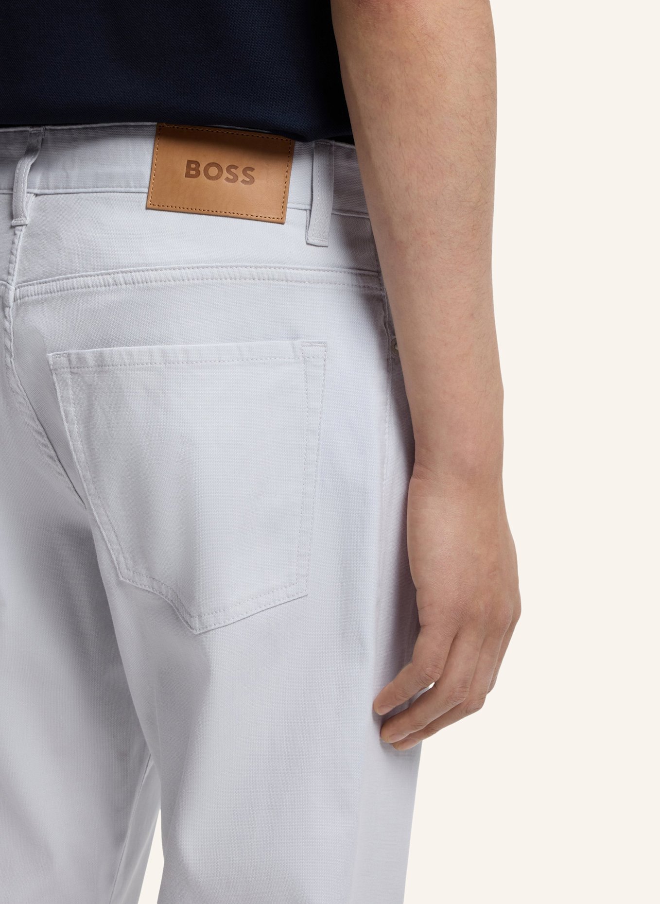 BOSS Casual Hose H-RE.MAINE5 Regular Fit: GRAU
