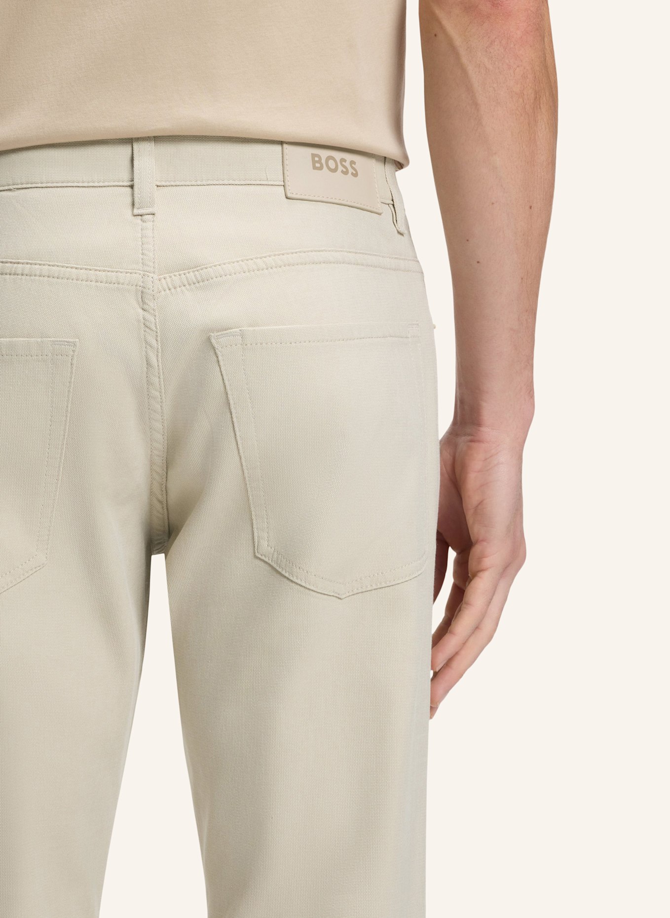 BOSS Casual Hose H-RE.MAINE5 Regular Fit: BEIGE