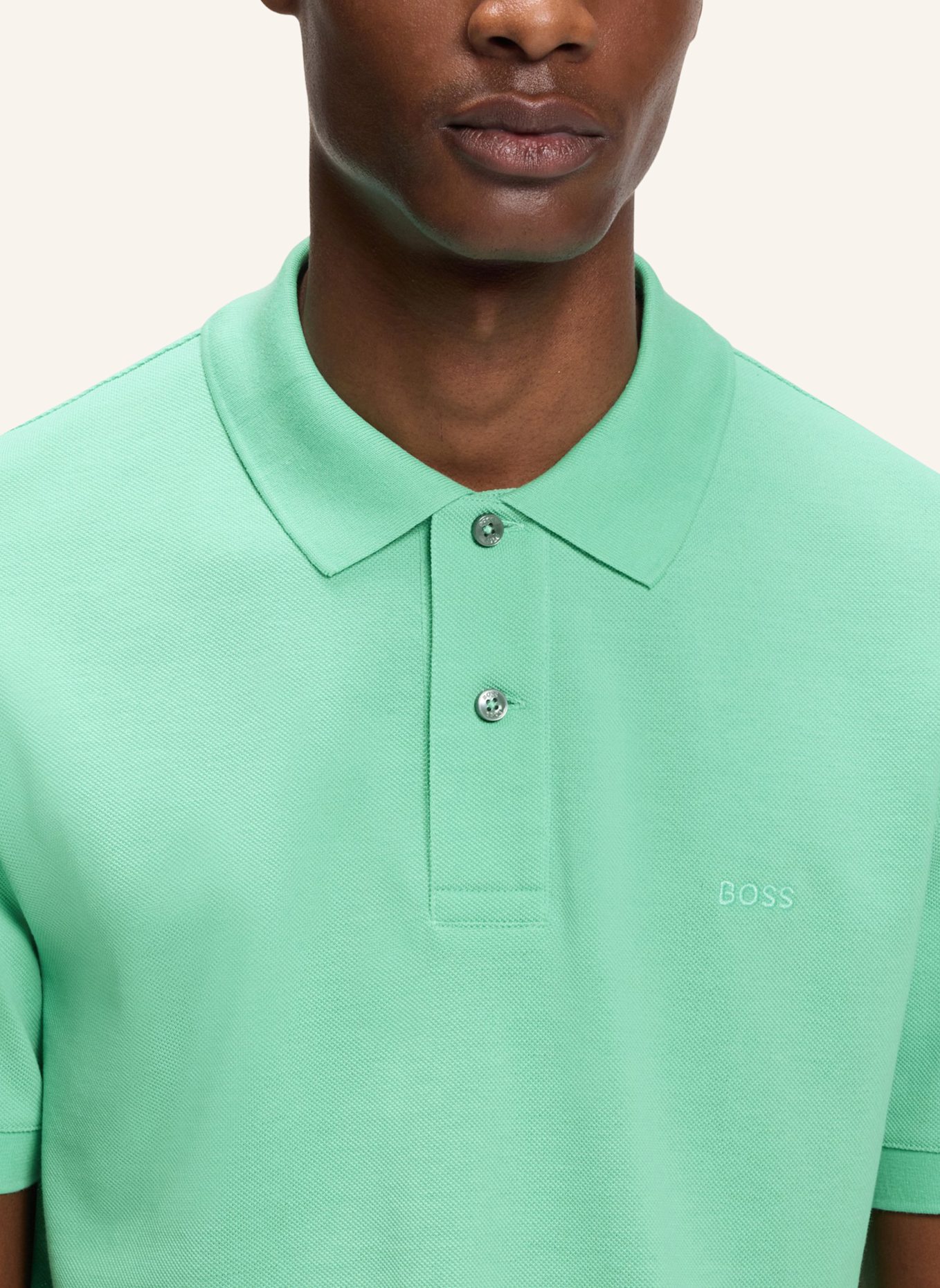 BOSS Poloshirt PALLAS Regular Fit: MINT