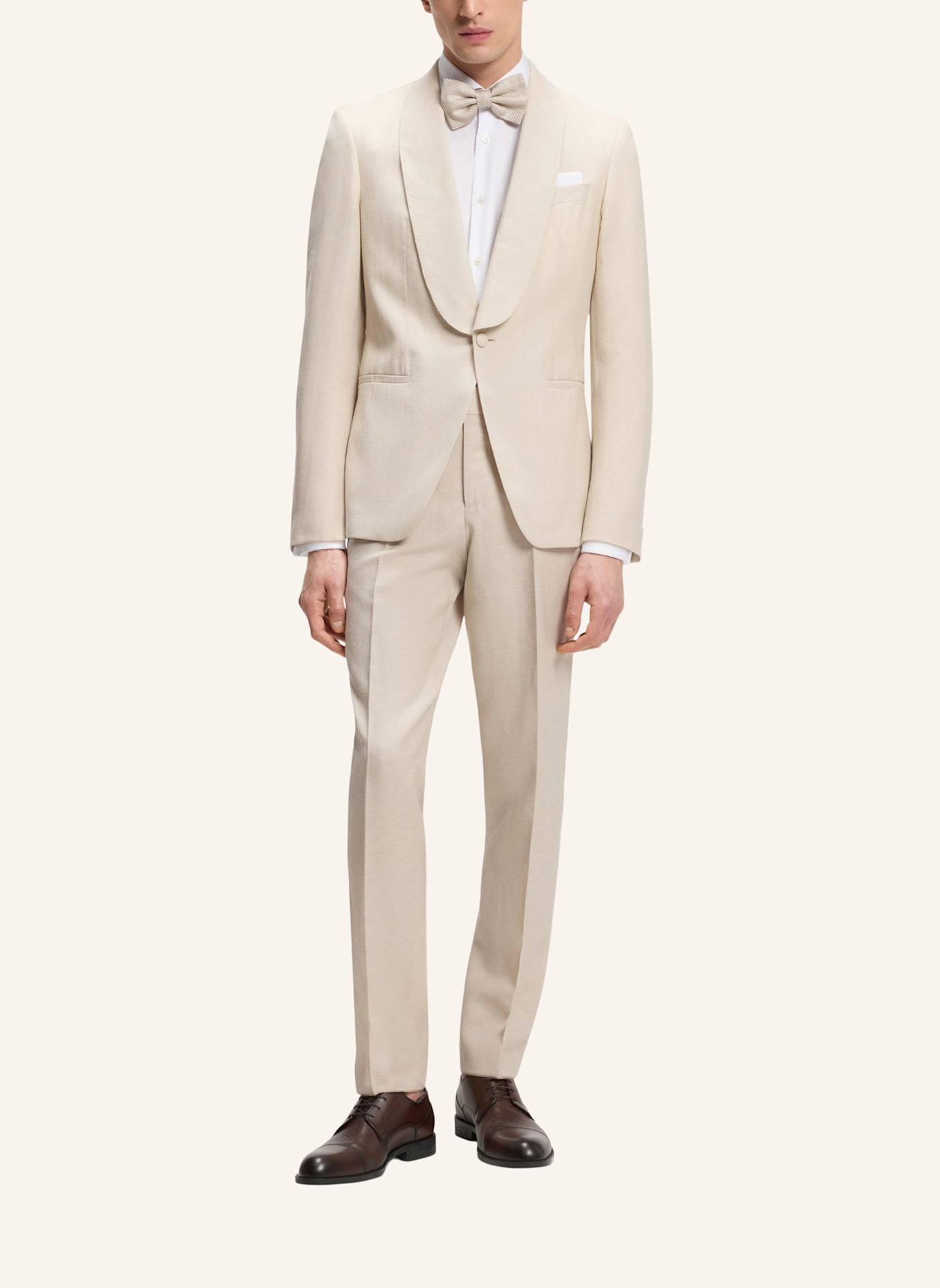 BOSS Business-Schnürschuh TAYIL_DERB_TCBUPF: DUNKELBRAUN