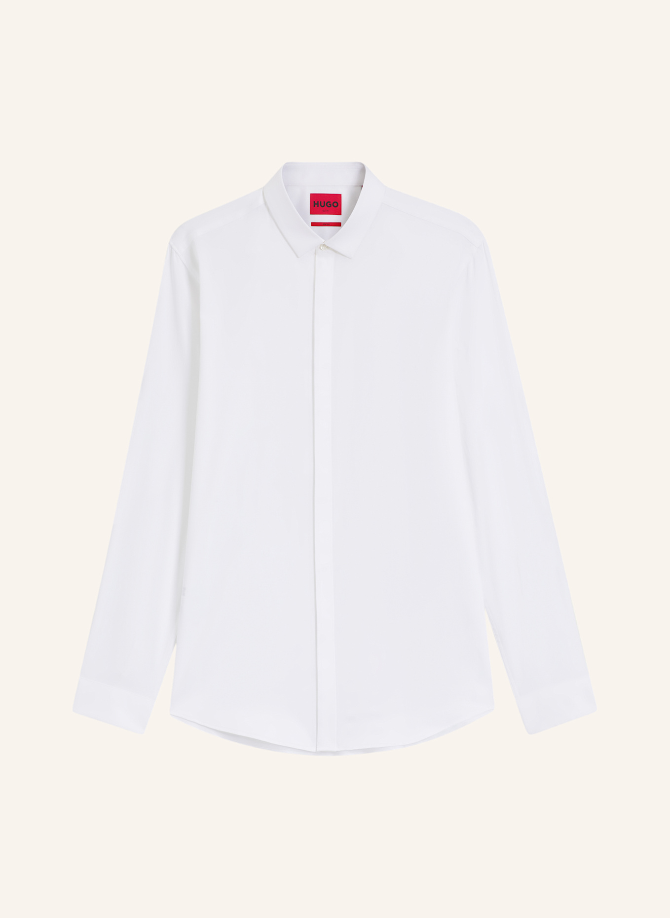 HUGO Business Hemd KETRAN Slim Fit: WEISS