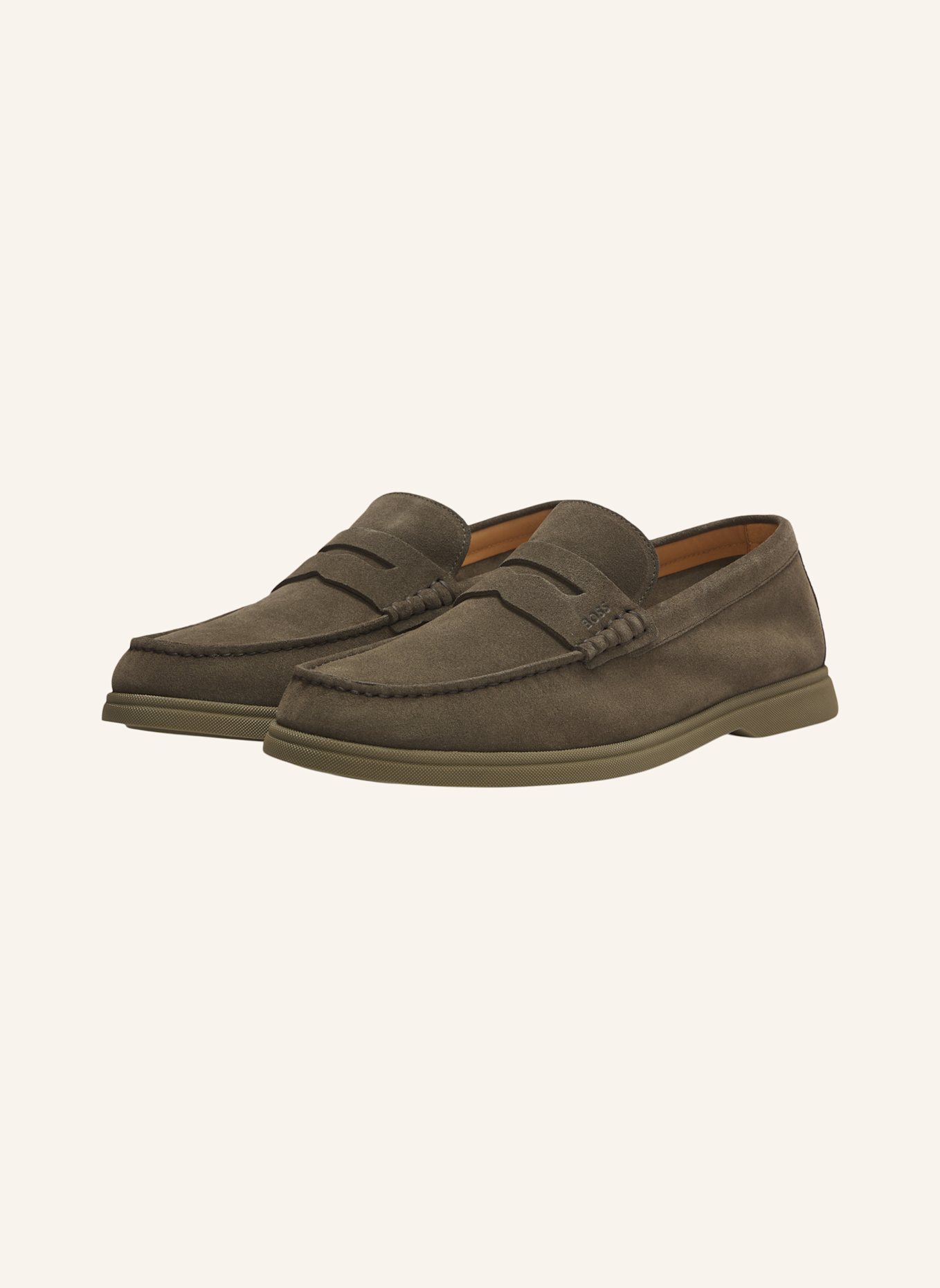 BOSS Casual Slipper SIENNE_LOAF_SDPE: HELLGRÜN