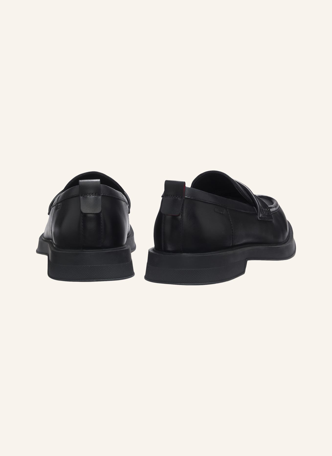 HUGO Casual Slipper LENNER_LOAF_PFMN: SCHWARZ