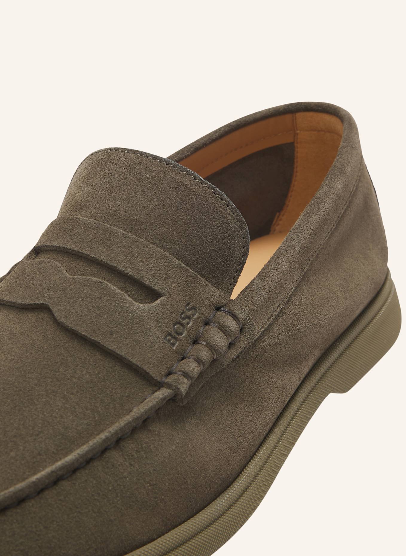 BOSS Casual Slipper SIENNE_LOAF_SDPE: HELLGRÜN