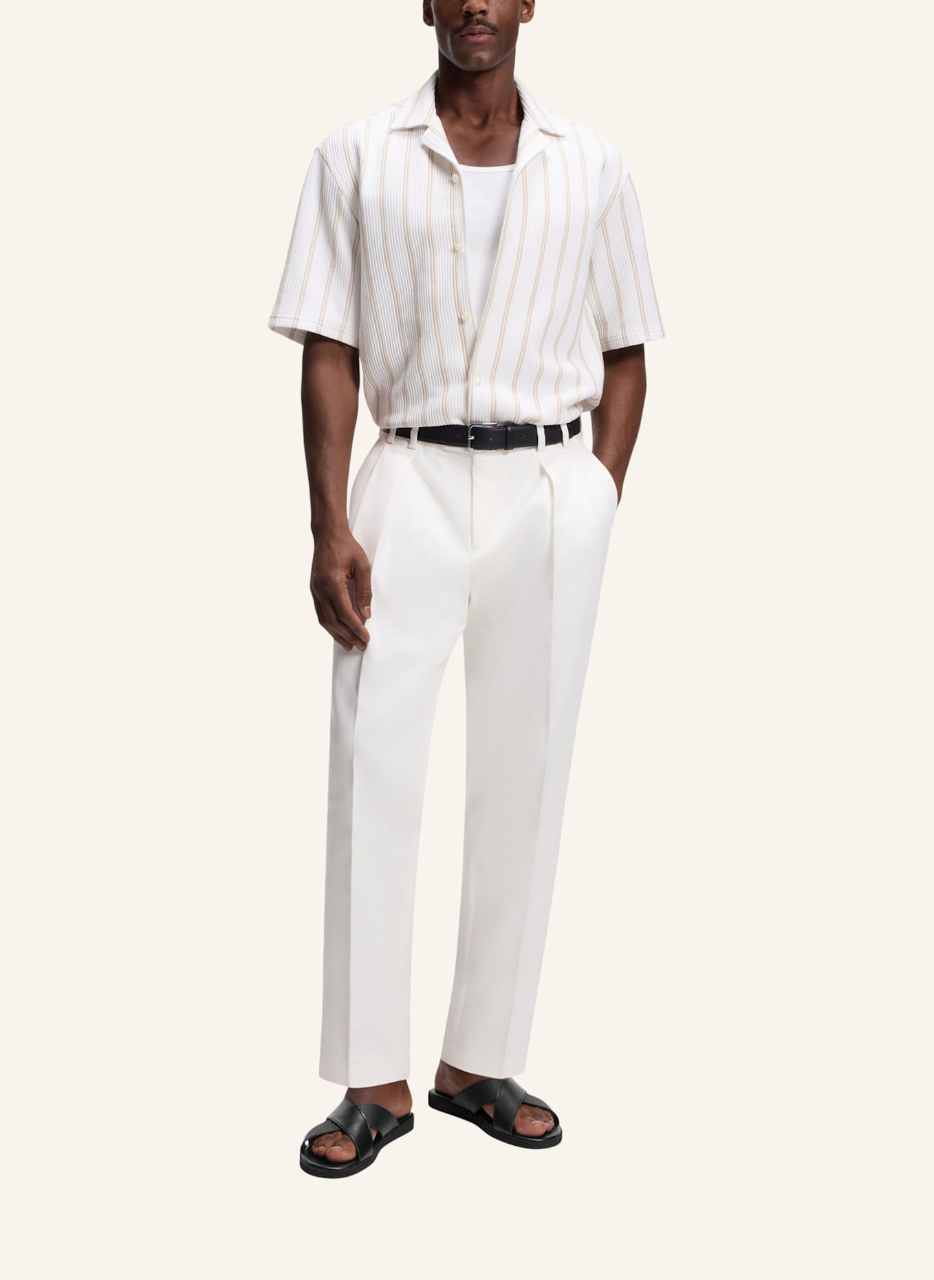 BOSS Sandale DARREL_SLID_CRPUWV: SCHWARZ