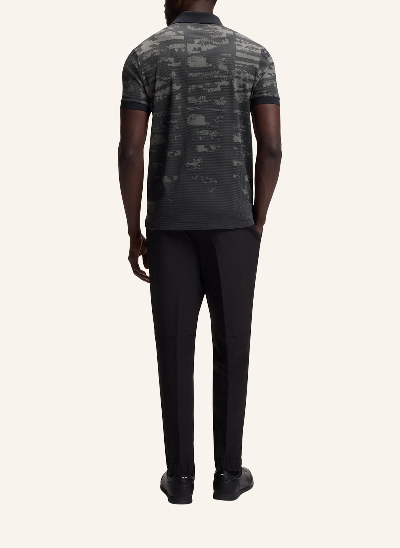 BOSS Poloshirt PL_ACTIVE REPEAT Slim Fit: SCHWARZ