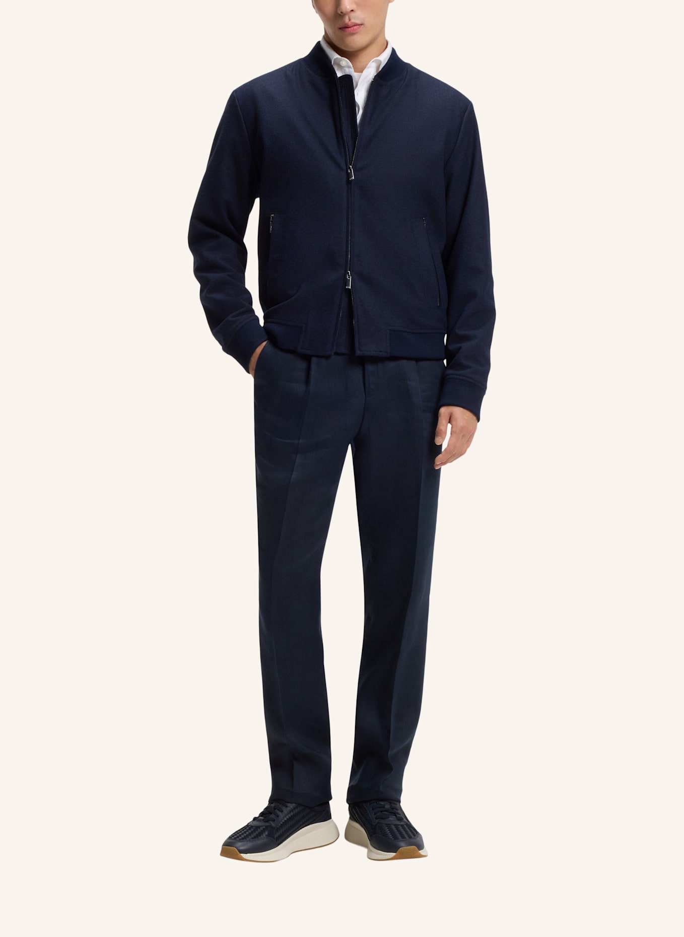 BOSS Sneaker TTNM EVO_RUNN_LTSDWV: DUNKELBLAU