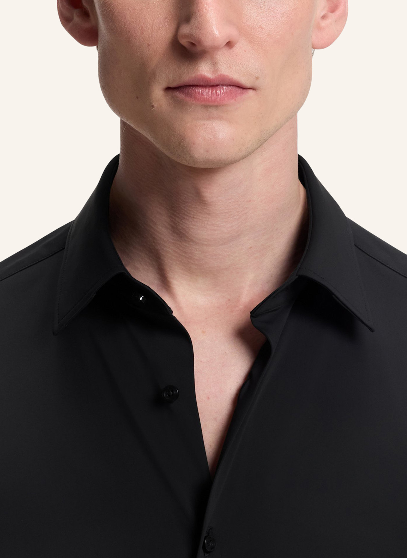 BOSS Business Hemd  P-HANK-K-SH-262 Slim Fit: SCHWARZ