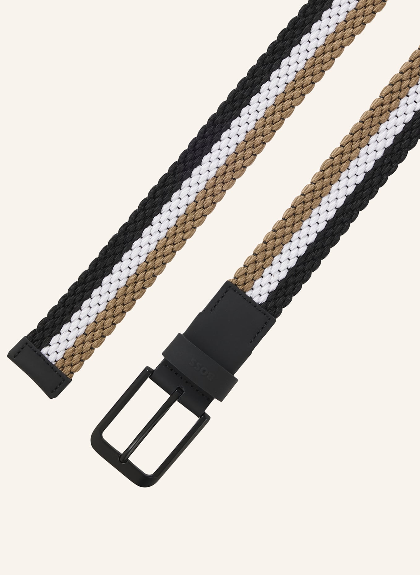 BOSS Casual Gürtel VERN-WNE-GO_SZ35: WEISS